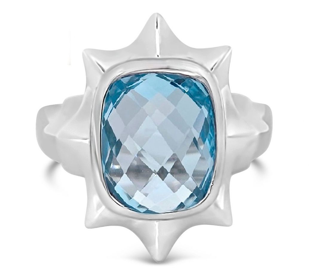 Margo Manhattan Sterling Gemstone Ella Ring