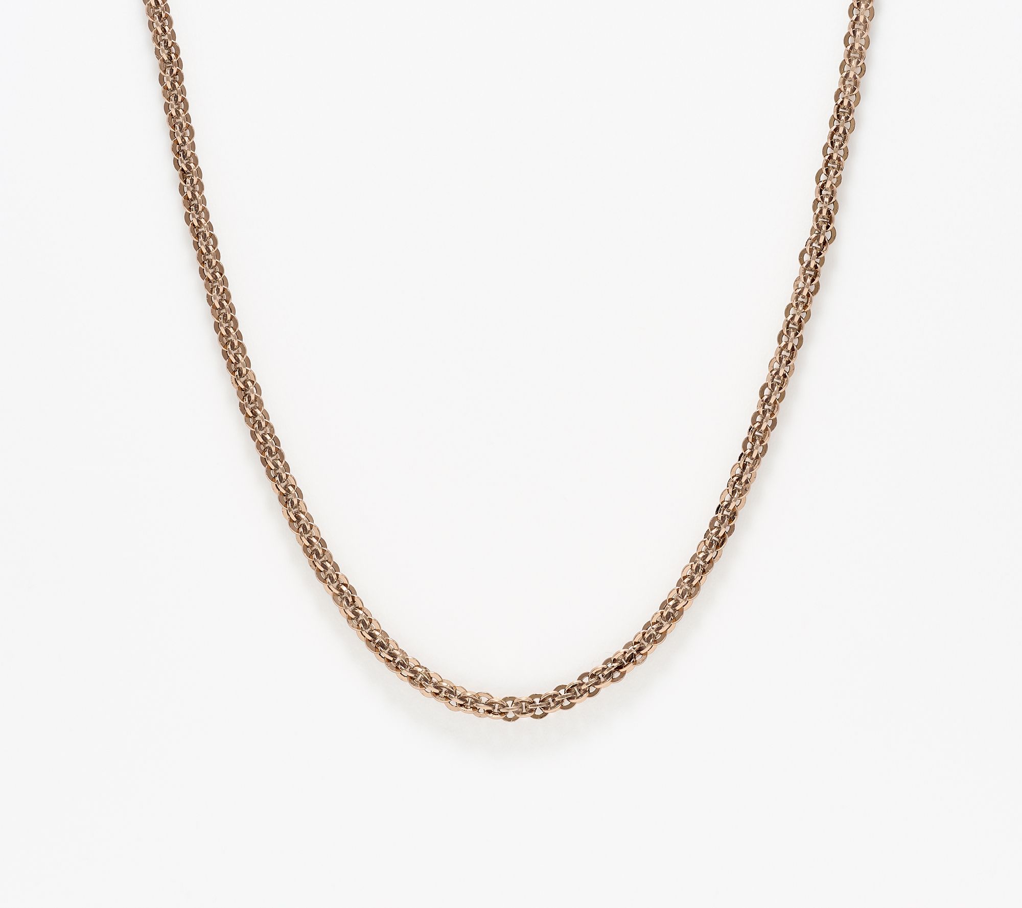 David Markstein Bronze Premiere Etruscan Weave Necklace, 20"