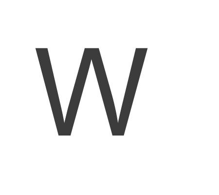 Initial W
