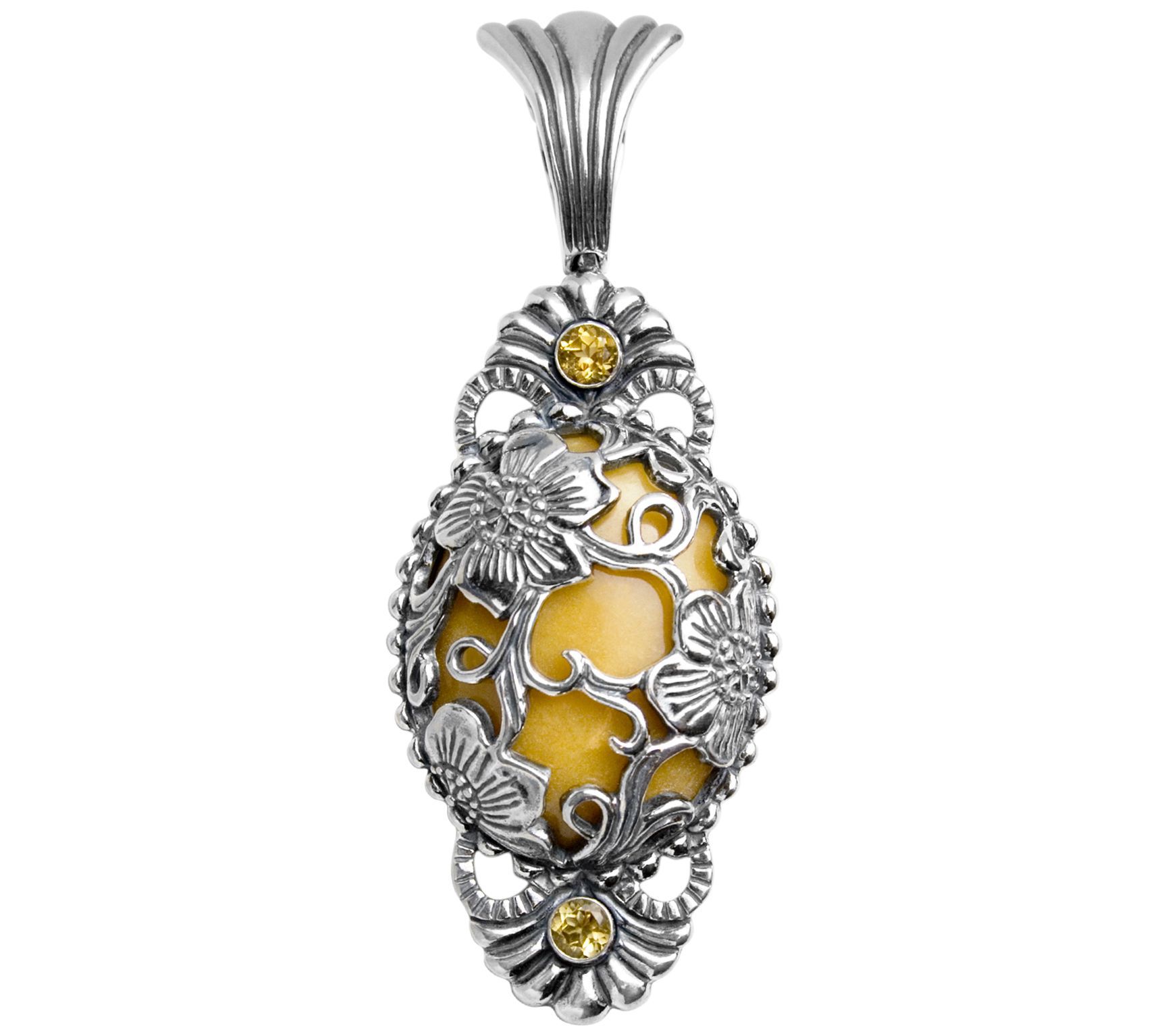 Carolyn Pollack Sterling Sunflower Enhancer
