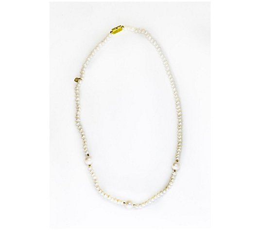 Alkeme 10K Gold Cultured Freshwater Pearl Magnetic Necklace