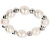 Honora Sterling Cultured Pearl Stretch Ring