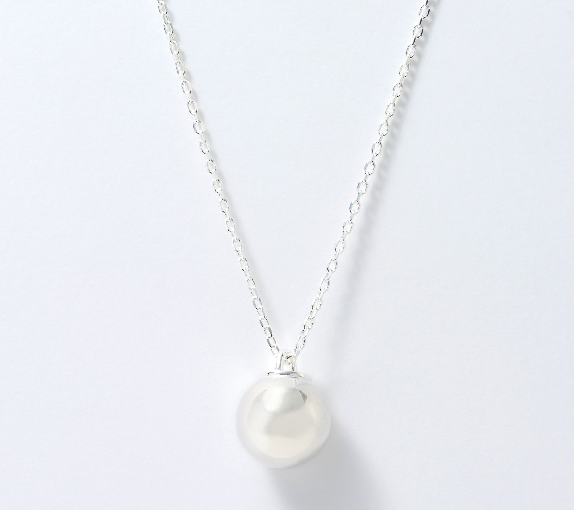 UltraFine 950 Silver Beaded Chain 30" Necklace