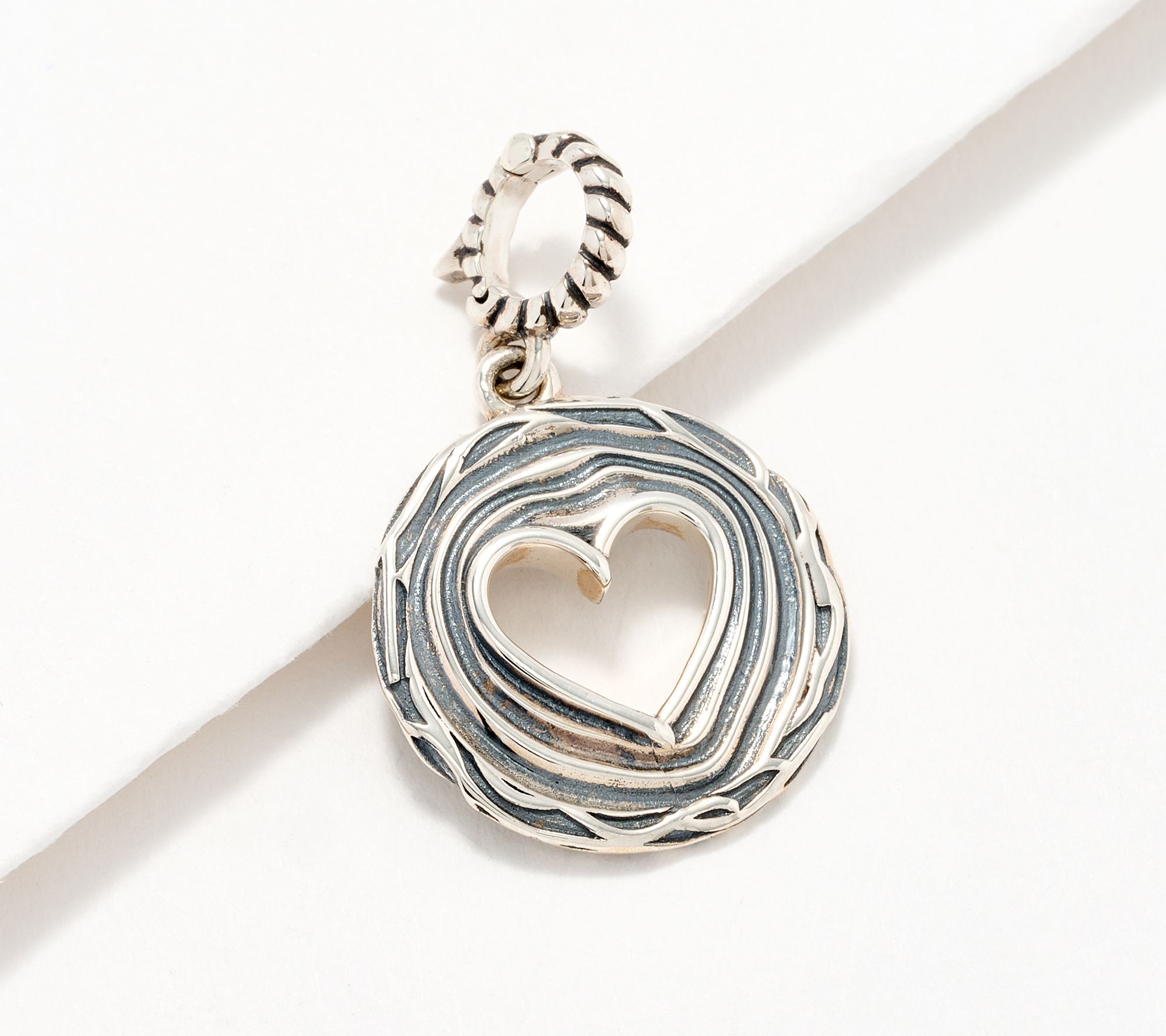 Christian James by Scott Grimes Sterling Silver Charm Enhancer, 2.5g