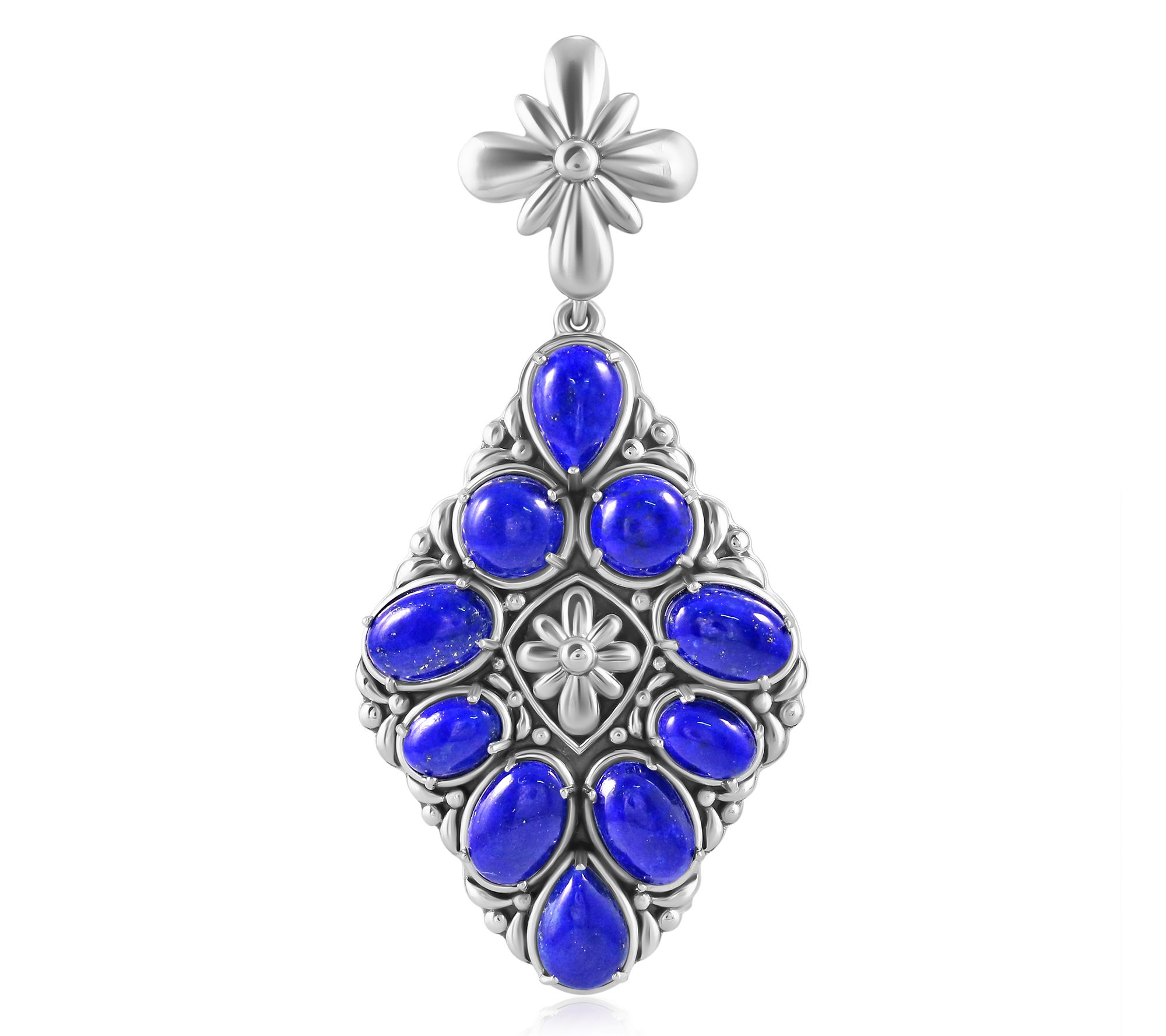 American West S terling Gemston e Diamond Shape Enhancer Enhancer