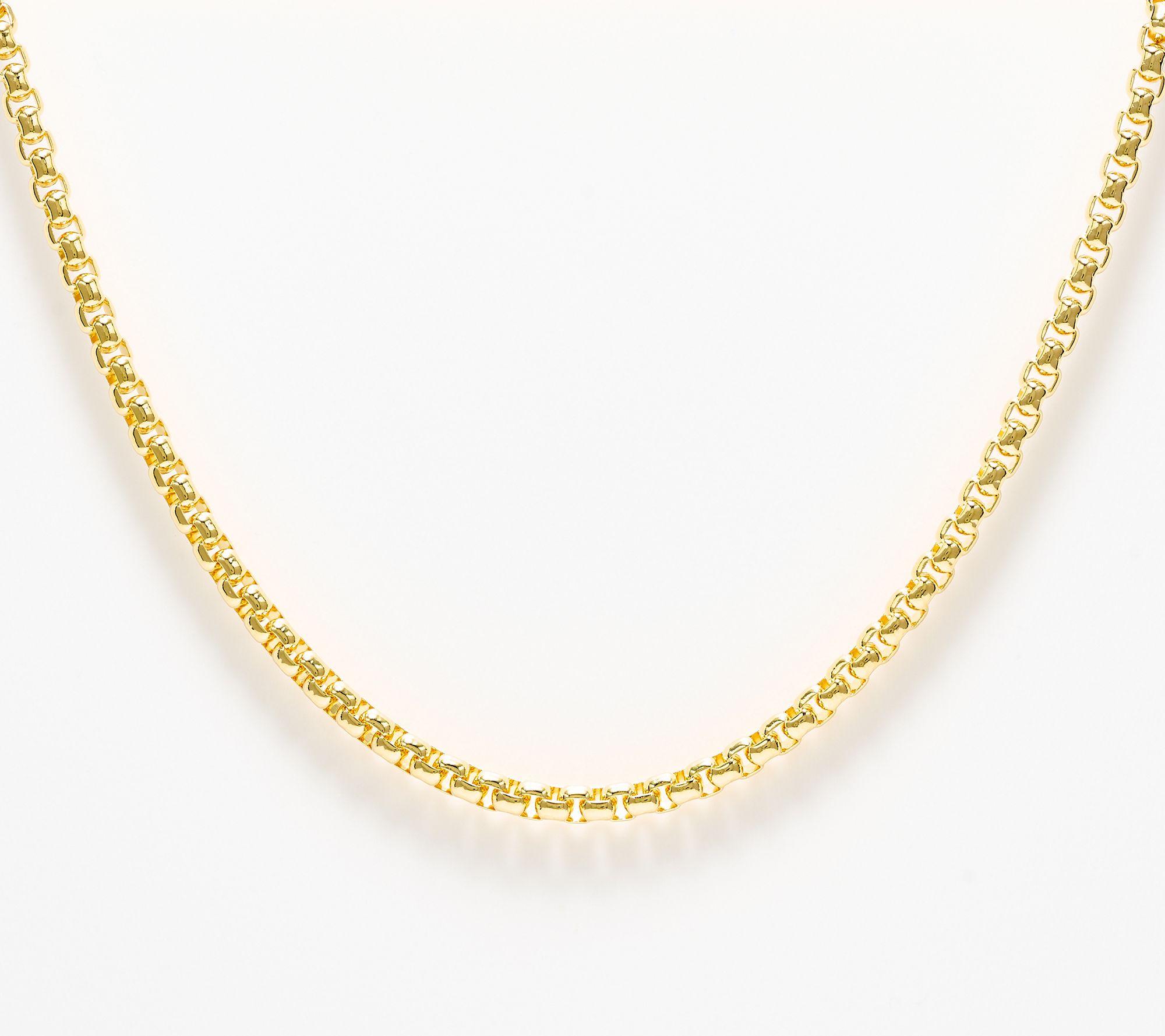 David Markstein Bronze Premiere Round Box Necklace, 16"