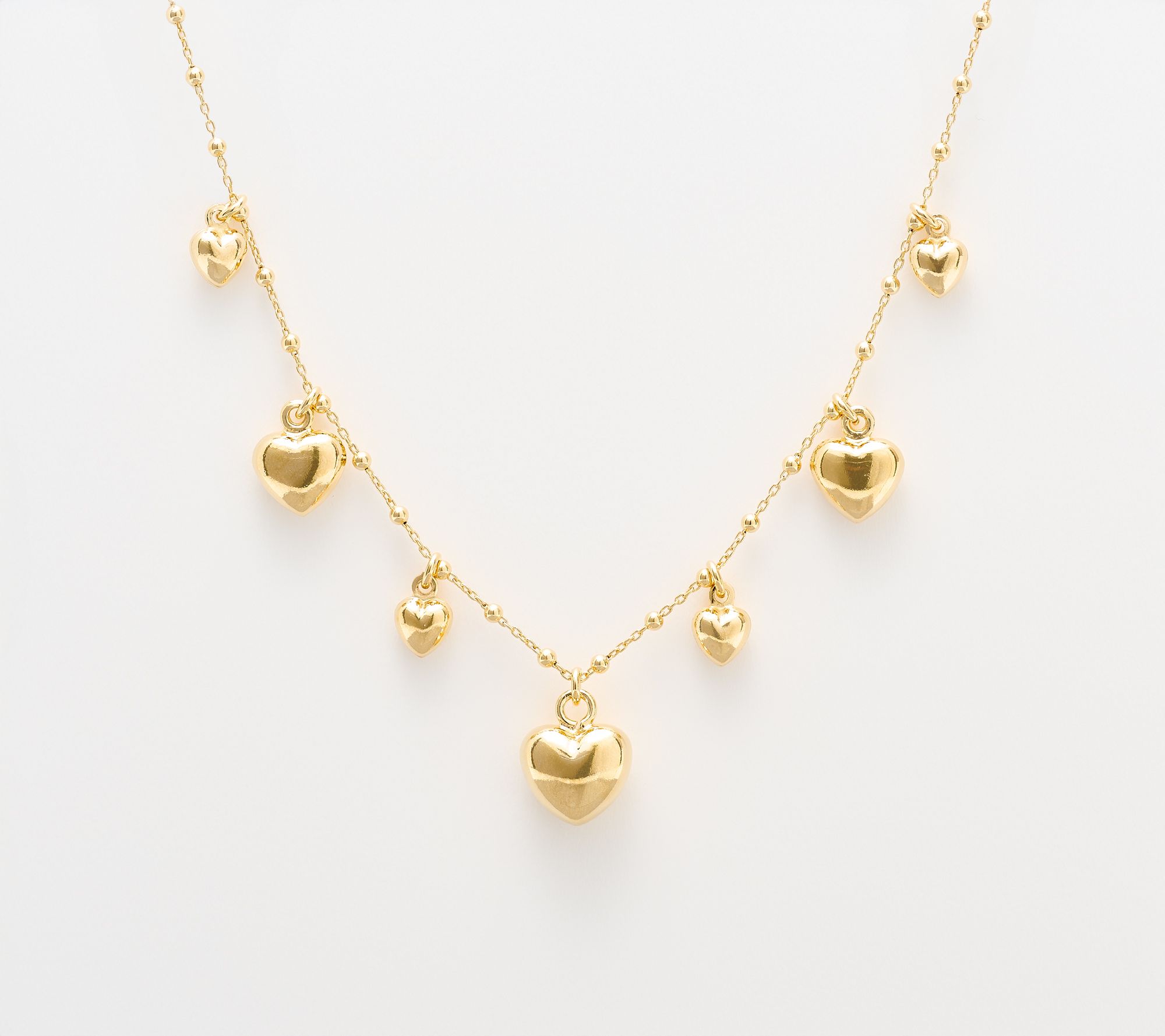 UltraFine 950 Cascading Heart Necklace