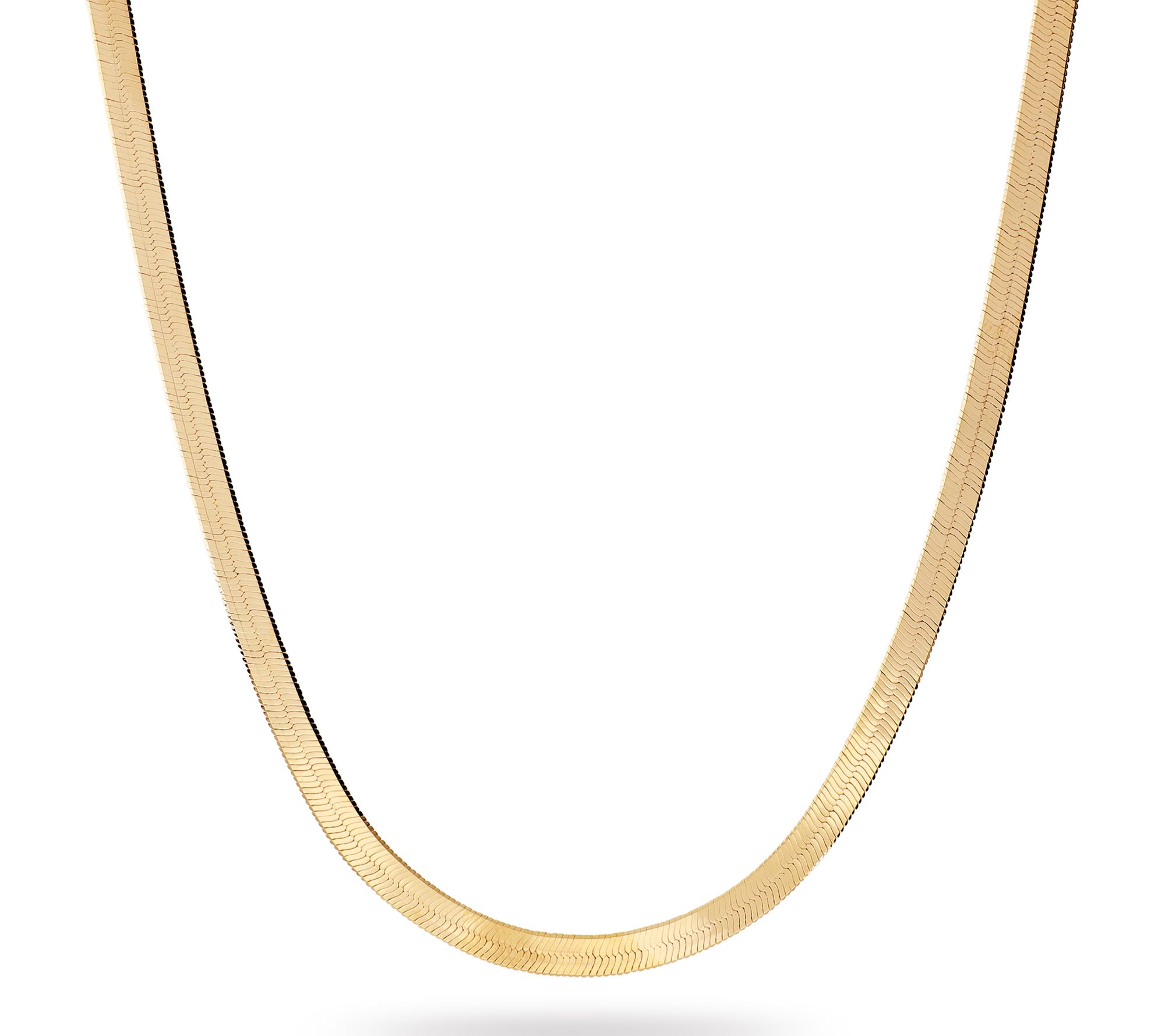 David Markstein Bronze 20" Herringbone Necklace