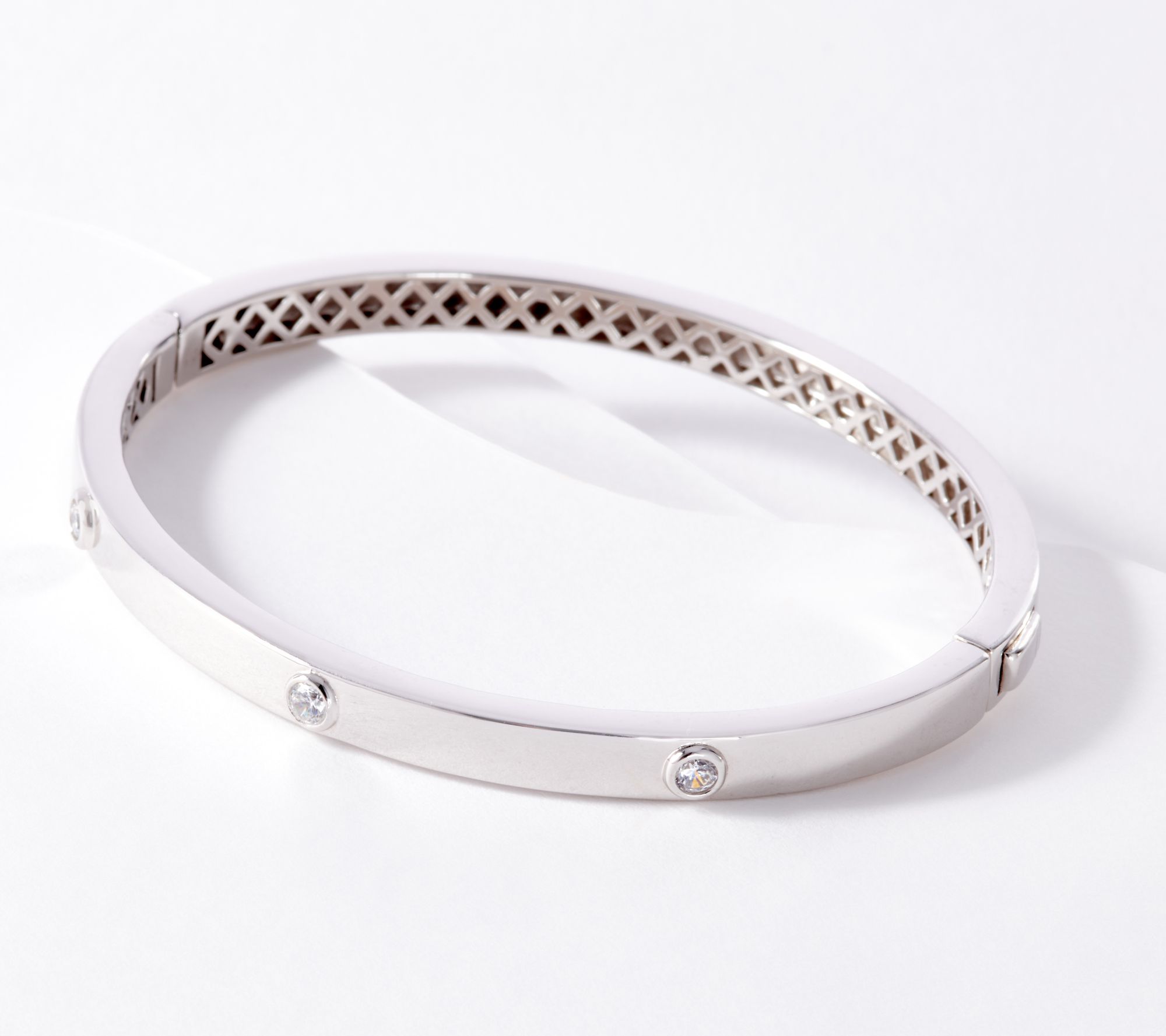 Details about  / Sterling Silver Bracelet Semi Mount Setting for Cabochan 4x6 mm Oval Bracelet
