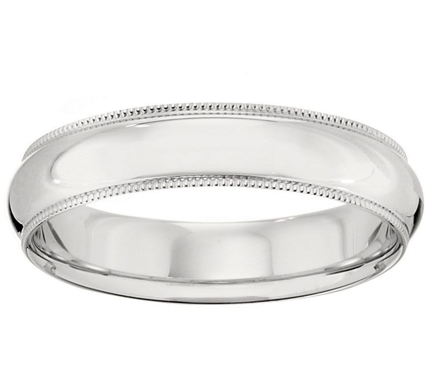 Qvc mens wedding deals bands