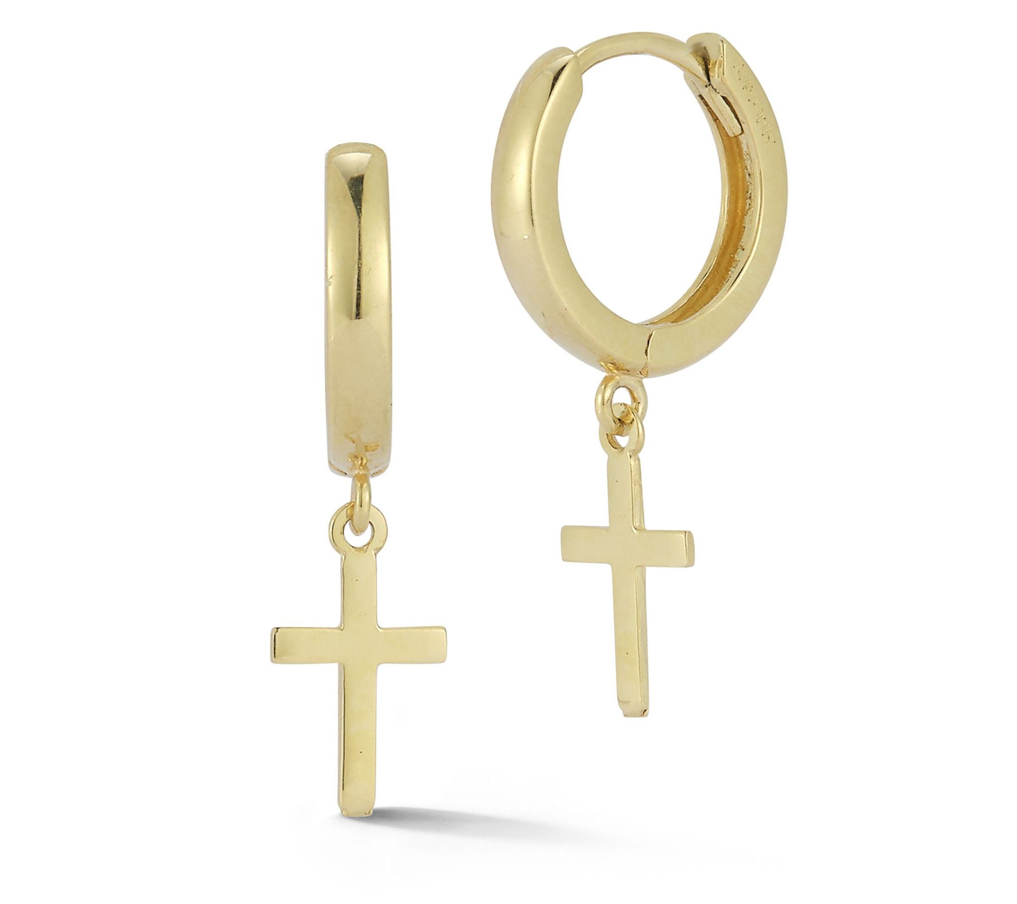 Qvc on sale cross earrings