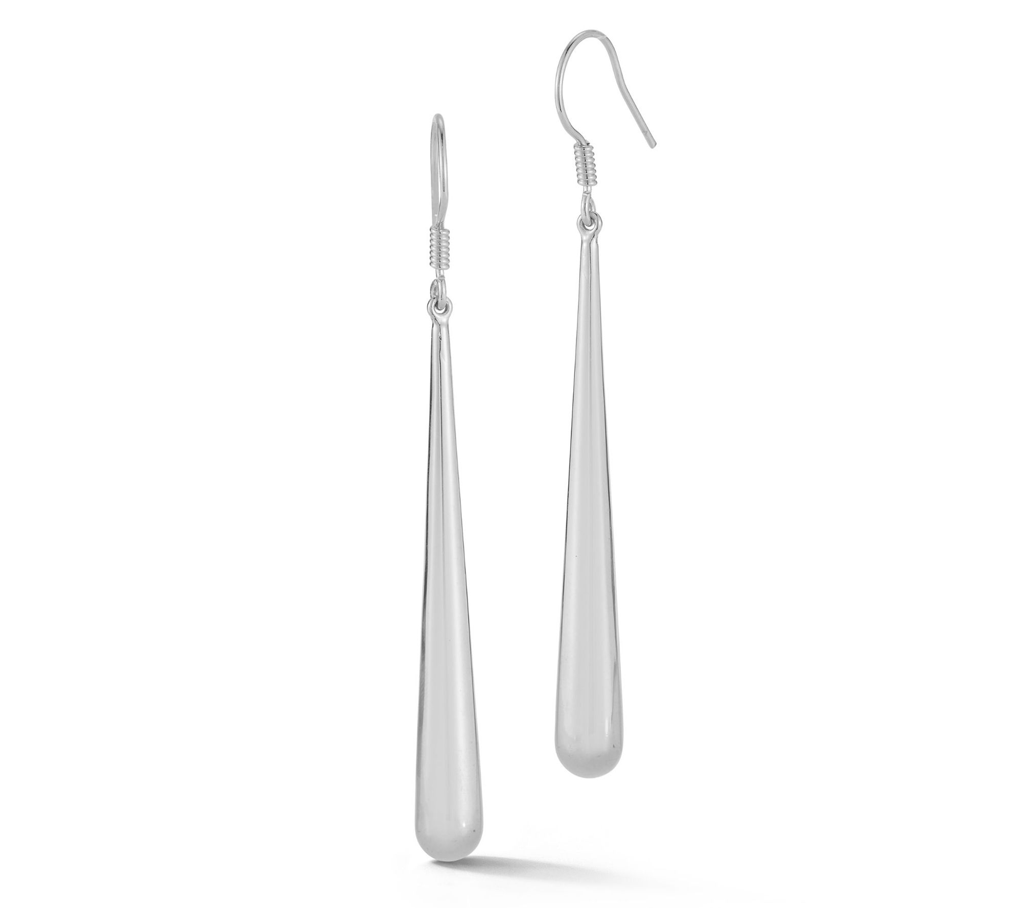 Sterlina Silver Bold Drop Earrings, Sterling