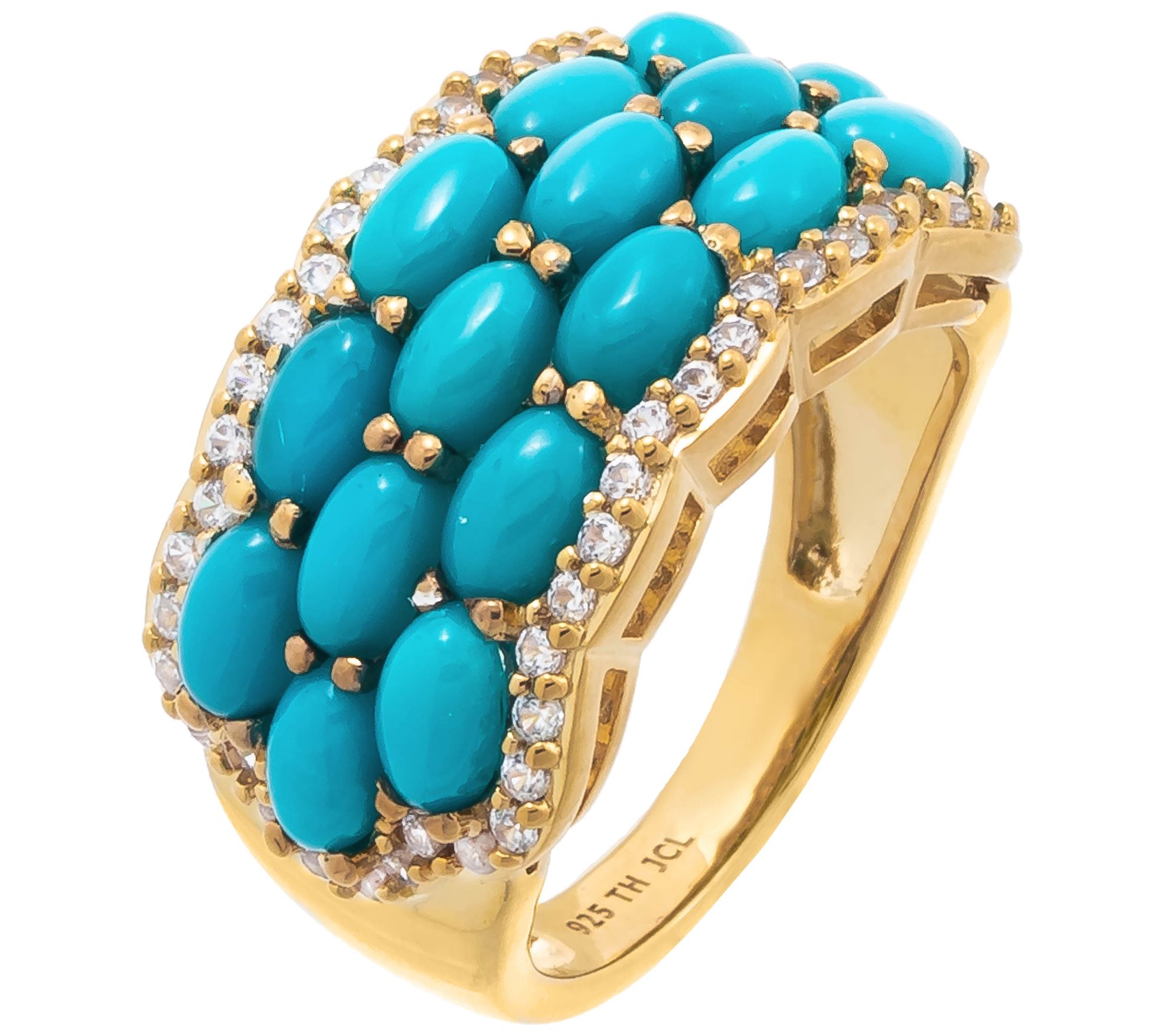 Affinity Gems Multi-Gemstone Cluster Ring, Sterling Silver