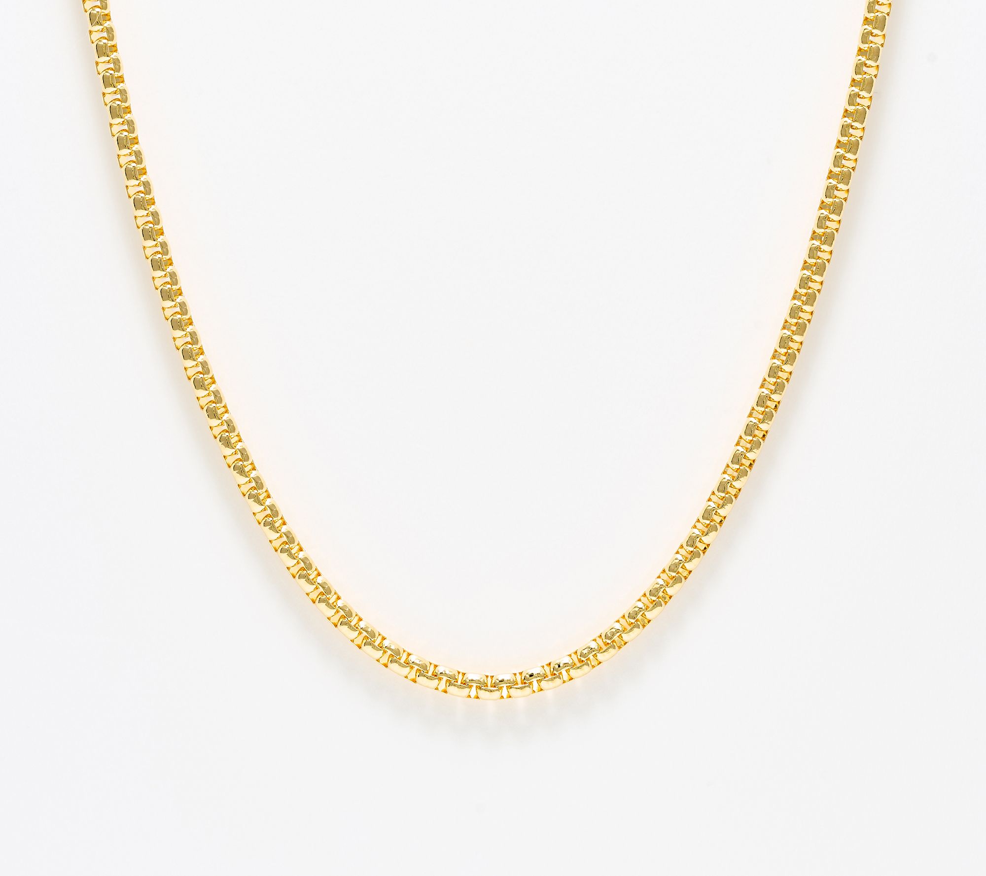  David Markstein Bronze Premiere Round Box Necklace, 20"