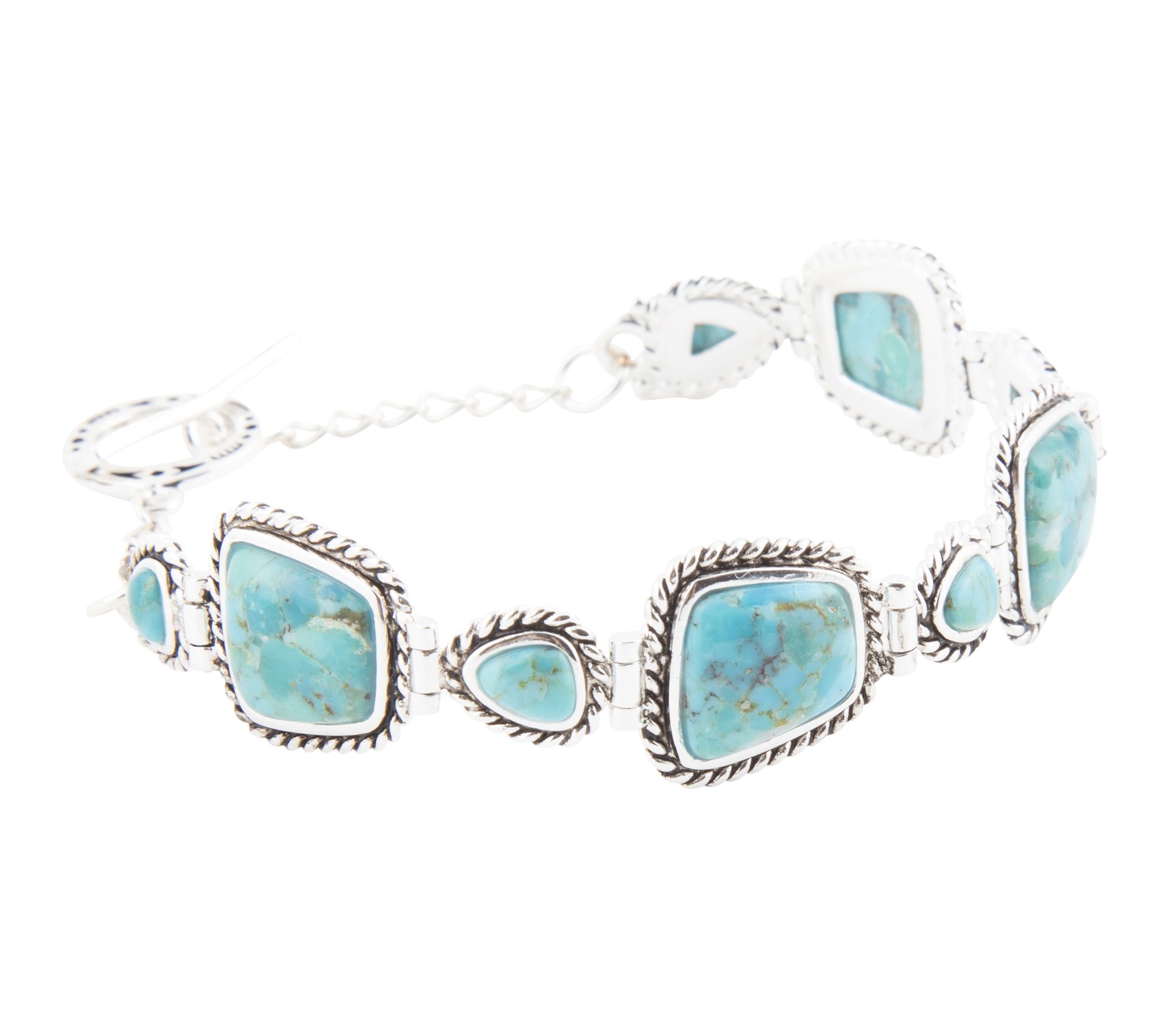 Barse Artisan Crafted Sedona Turquoise Toggle Bracelet