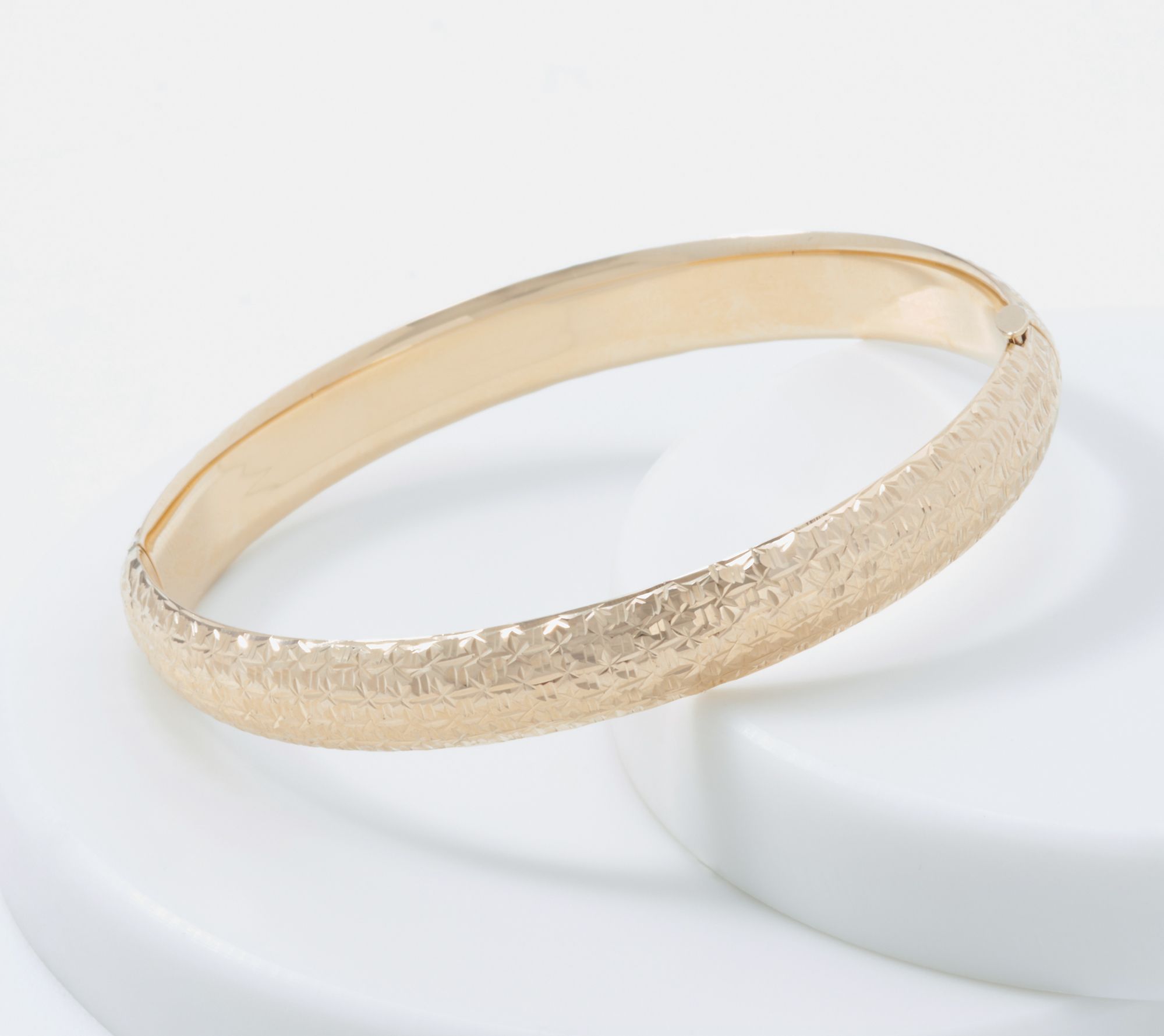 Qvc gold bangle deals bracelets