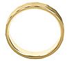 Veronese 18K Gold Plated Diamond Cut Band Ring, 2 of 3