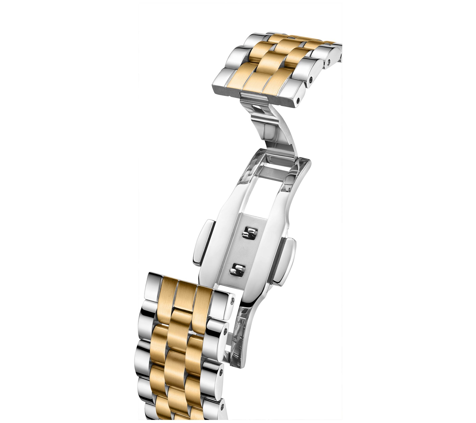 JBW Men's Coast Two-Tone Lab Created Diamond Watch - QVC.com