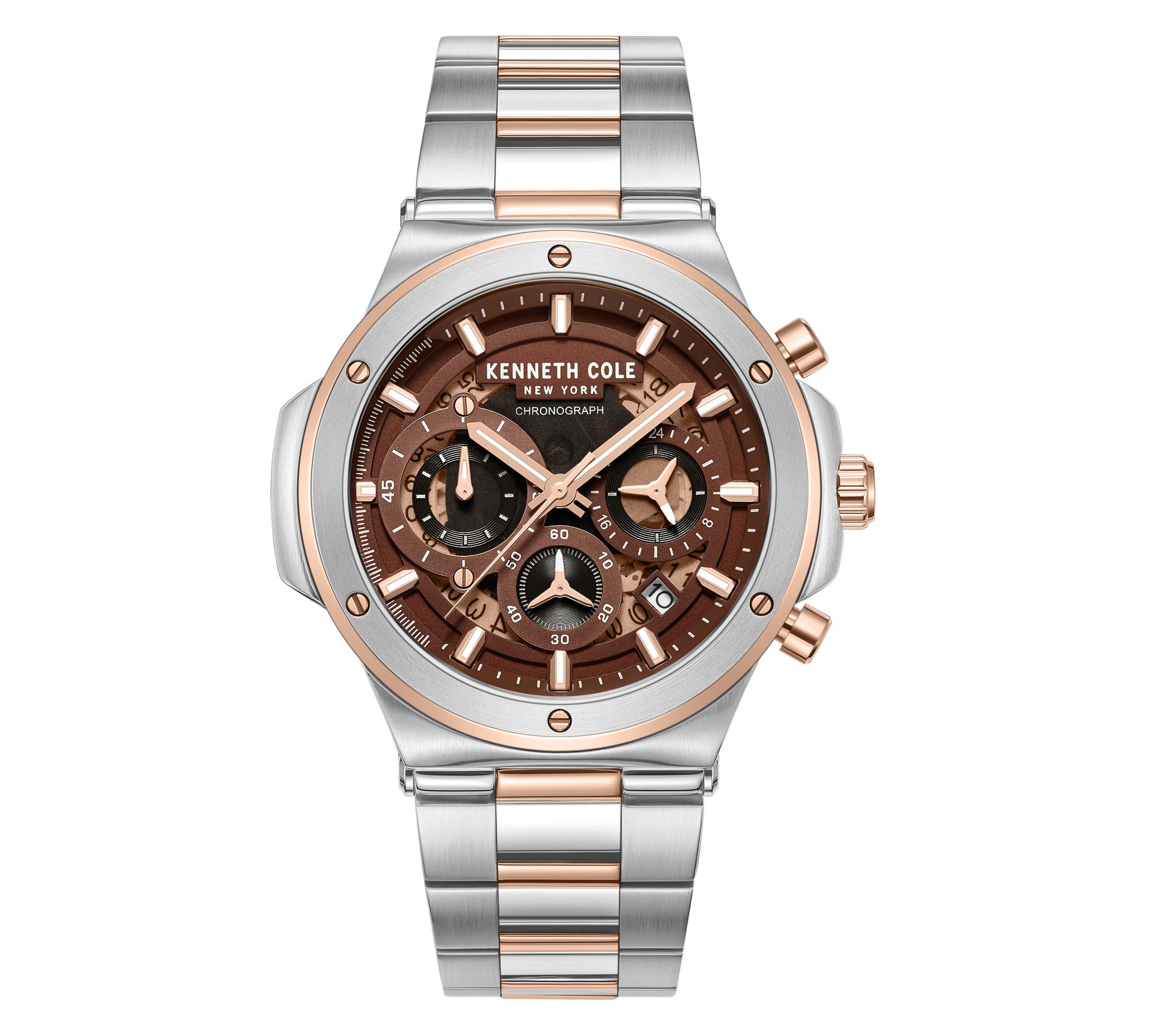 Kenneth Cole New York Men's Dress Sport Brown Dial Watch