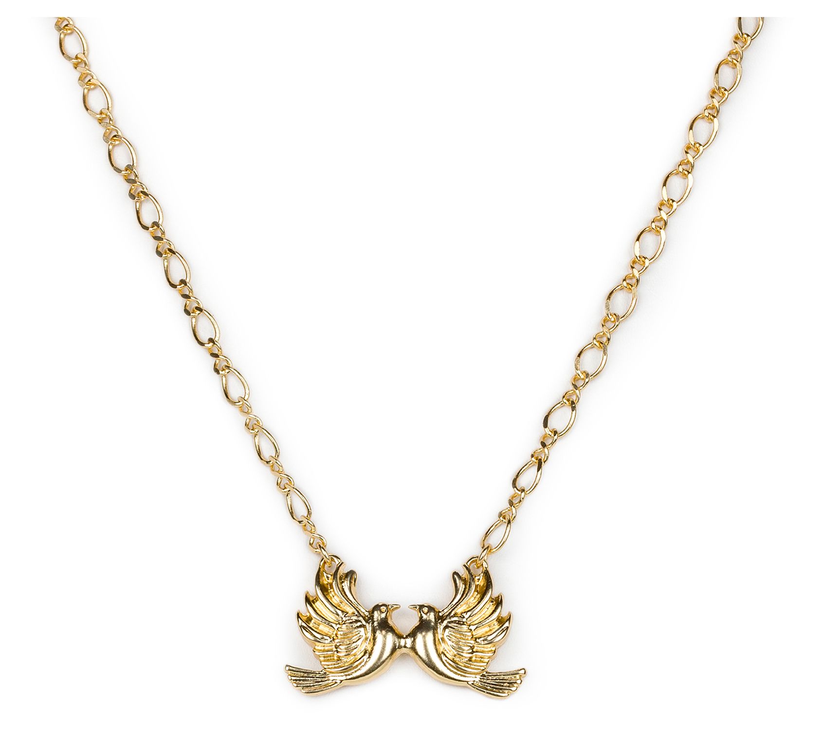 Patricia Nash Double Bird Necklace
