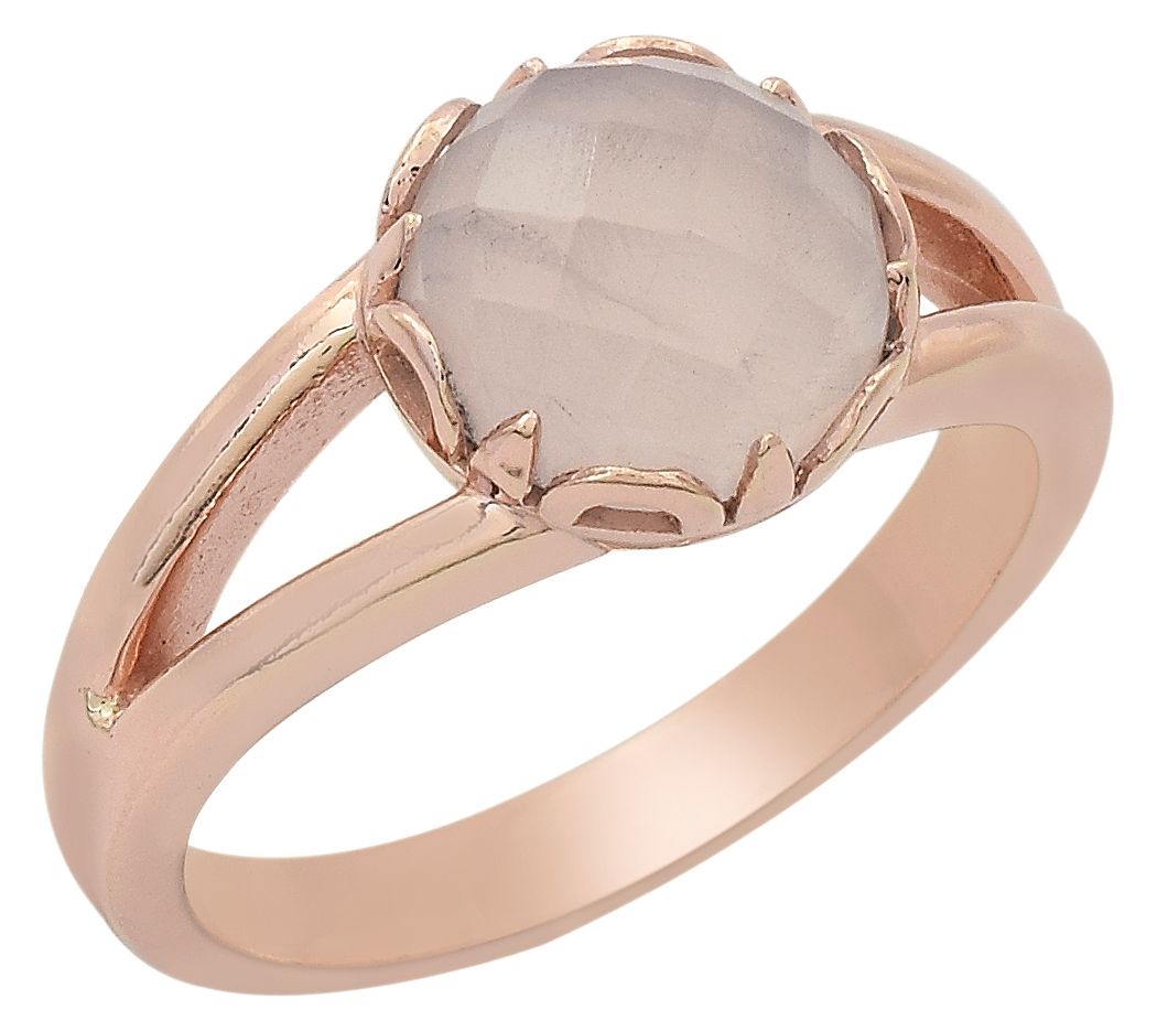 Affinity Gems Solitaire Gemstone Ring, 14K GoldPlated