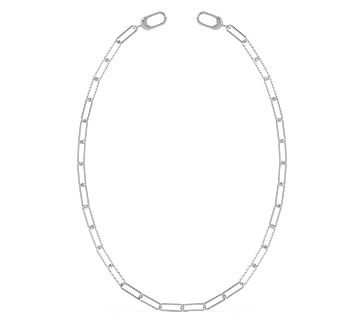 ONI Fine Jewelry Sterling Silver Baby Clip Choker