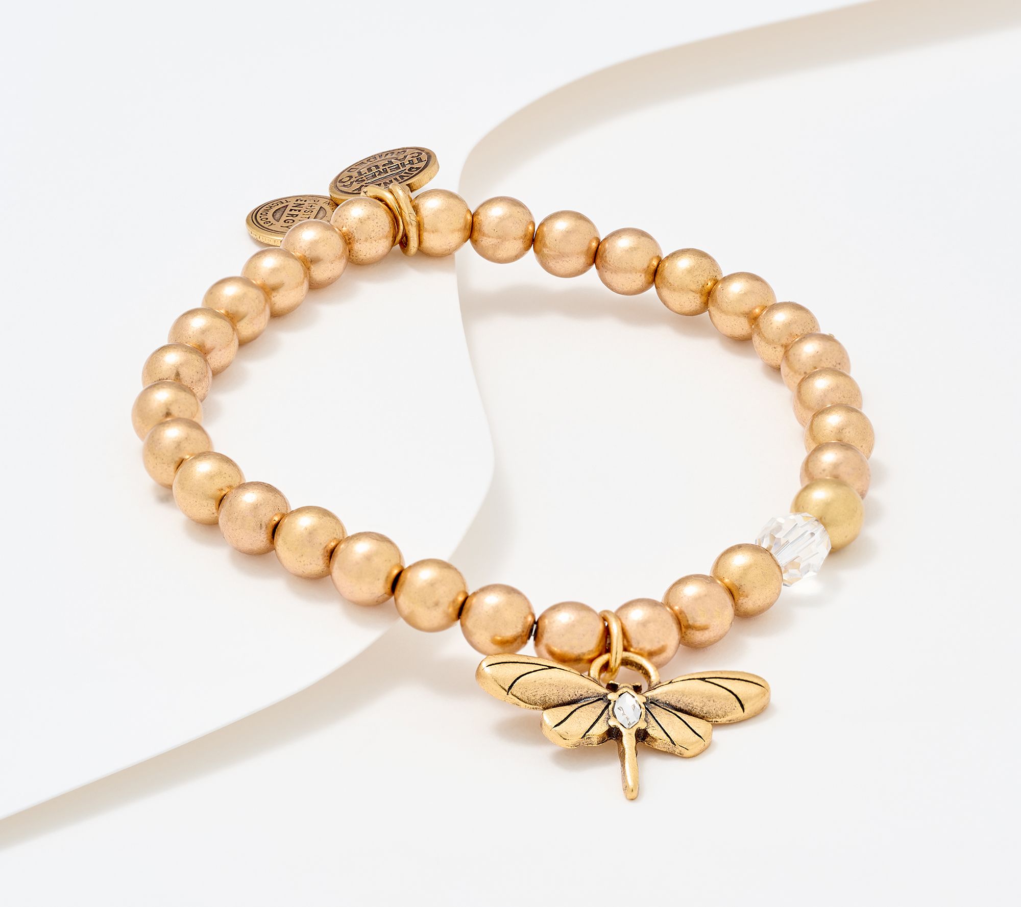  Divinely Guided by Theresa Caputo Dragonfly Charm Bracelet