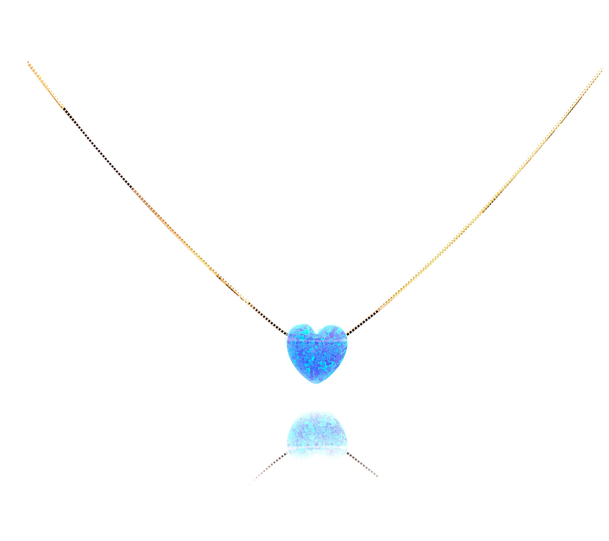 Adi Paz 14K Gold Lab Created Opal Motif Necklace
