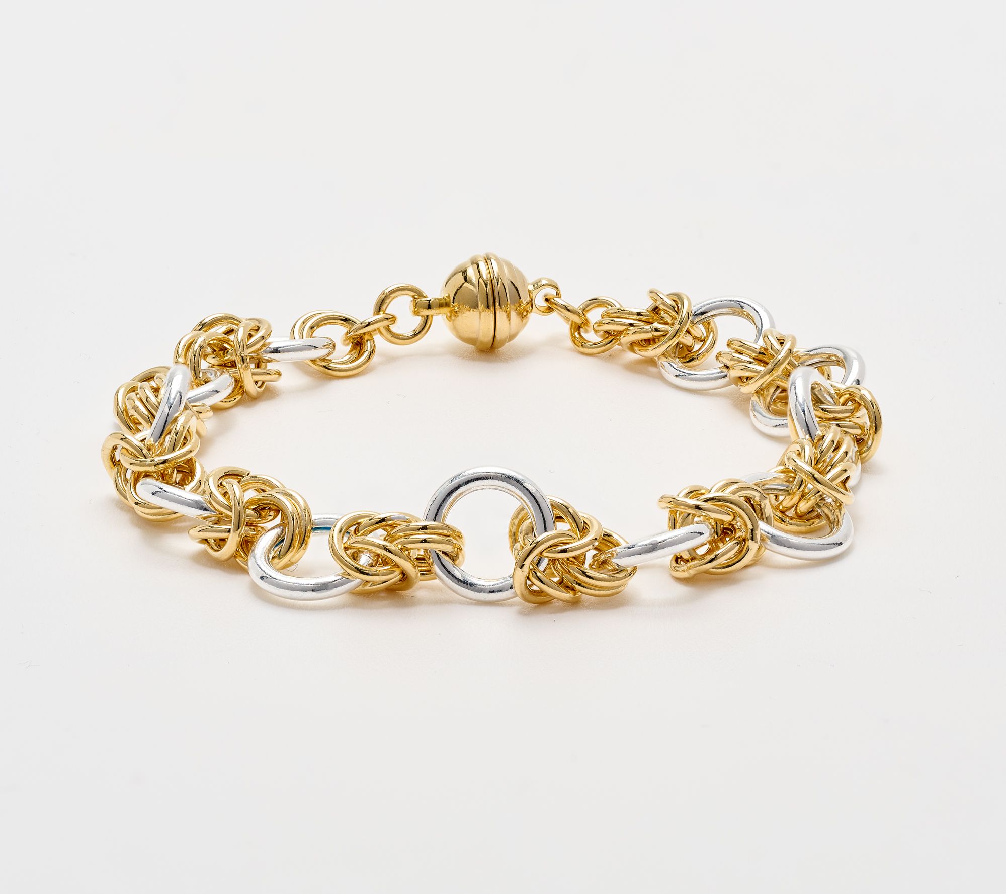  UltraFine 950 Circle Link Magnetic Closure Bracelet