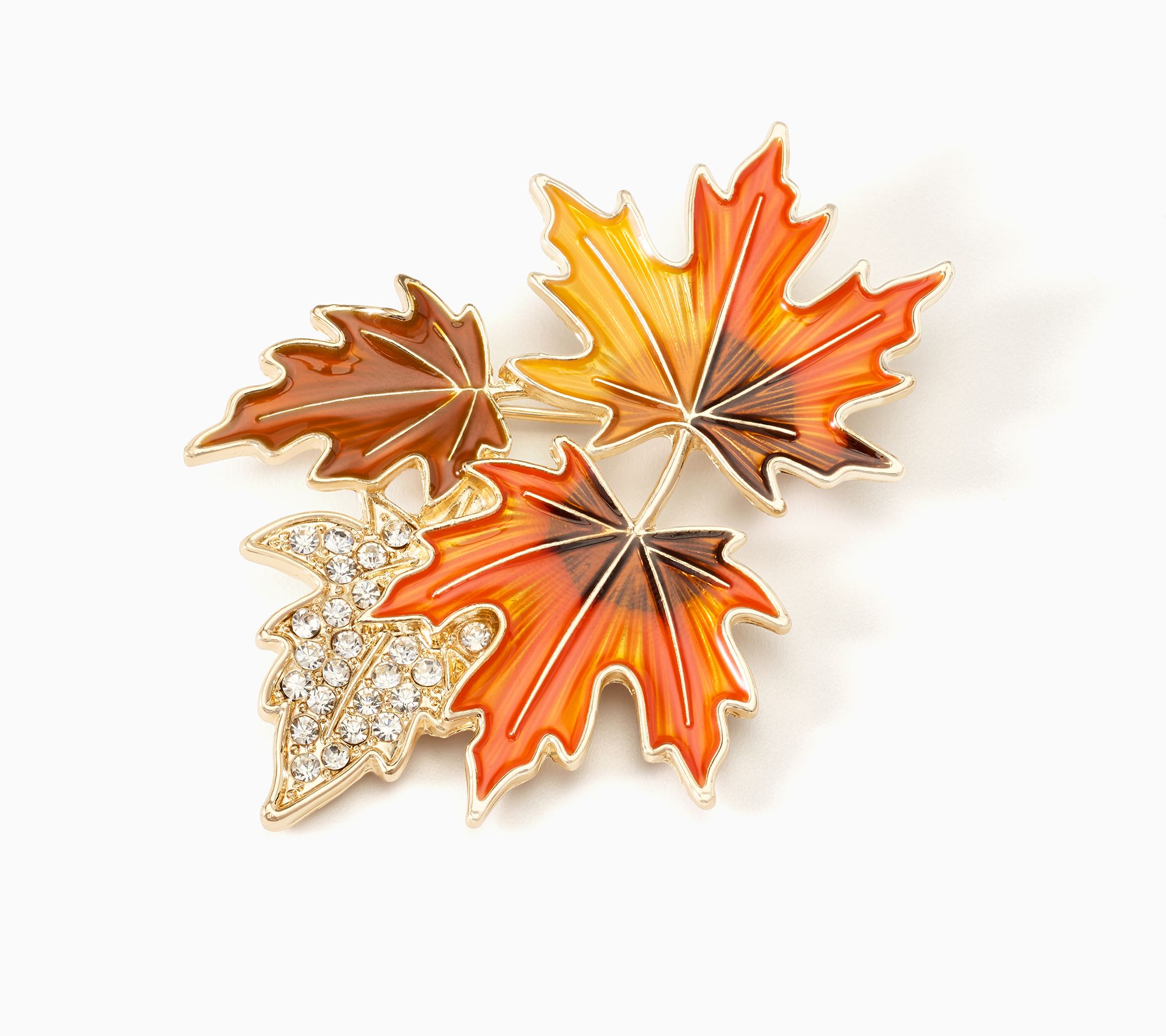Denim & Co. Choice of Harvest Brooch