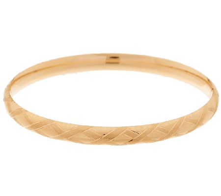 Qvc eterna gold 2025 bangle bracelets