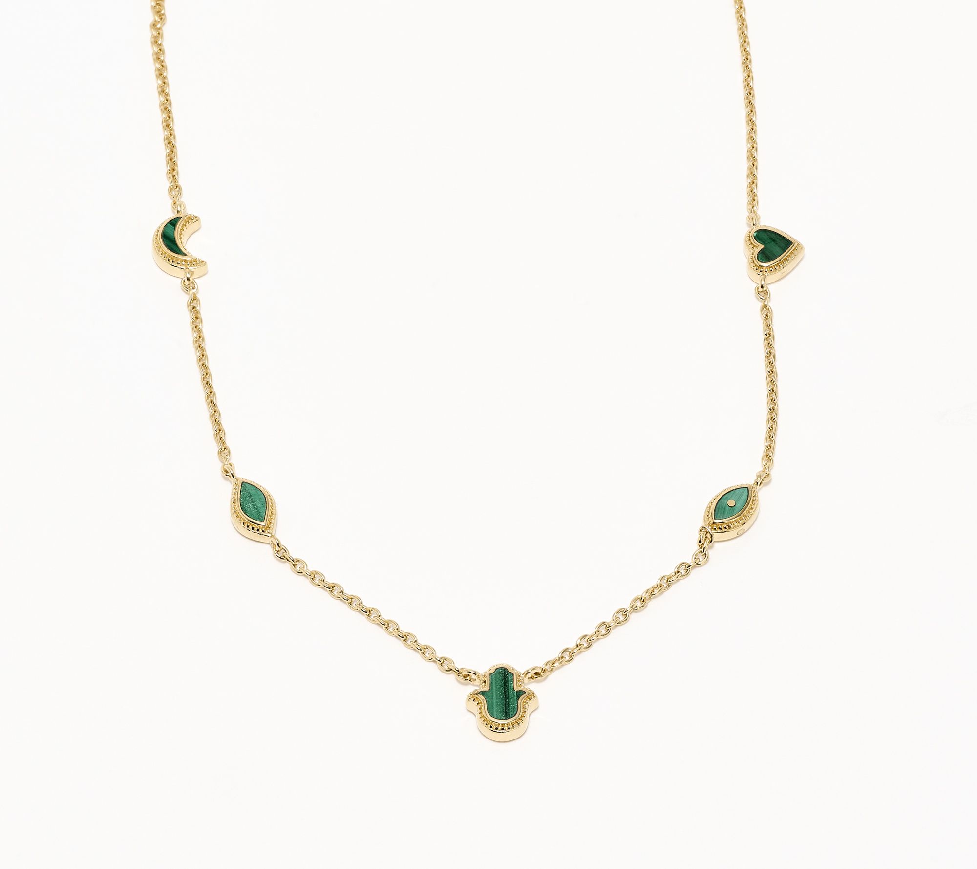  Karma and Luck Kalli Collection Multi Stone Necklace