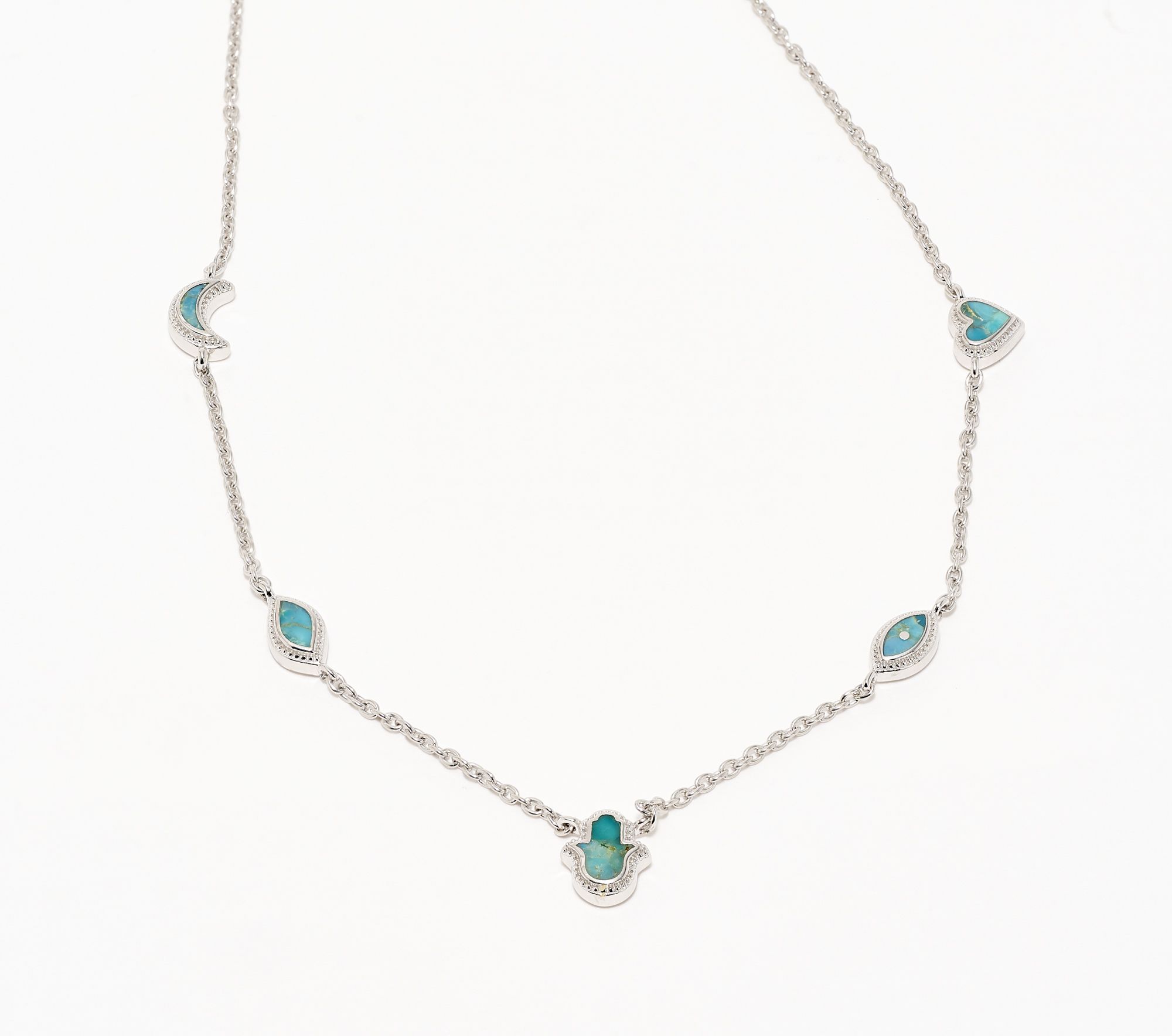Karma and Luck Kalli Collection Multi Stone Necklace