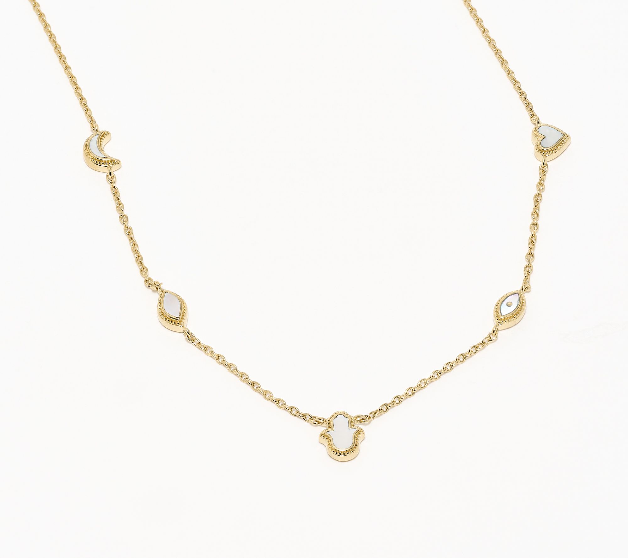 Karma and Luck Kalli Collection Multi Stone Necklace