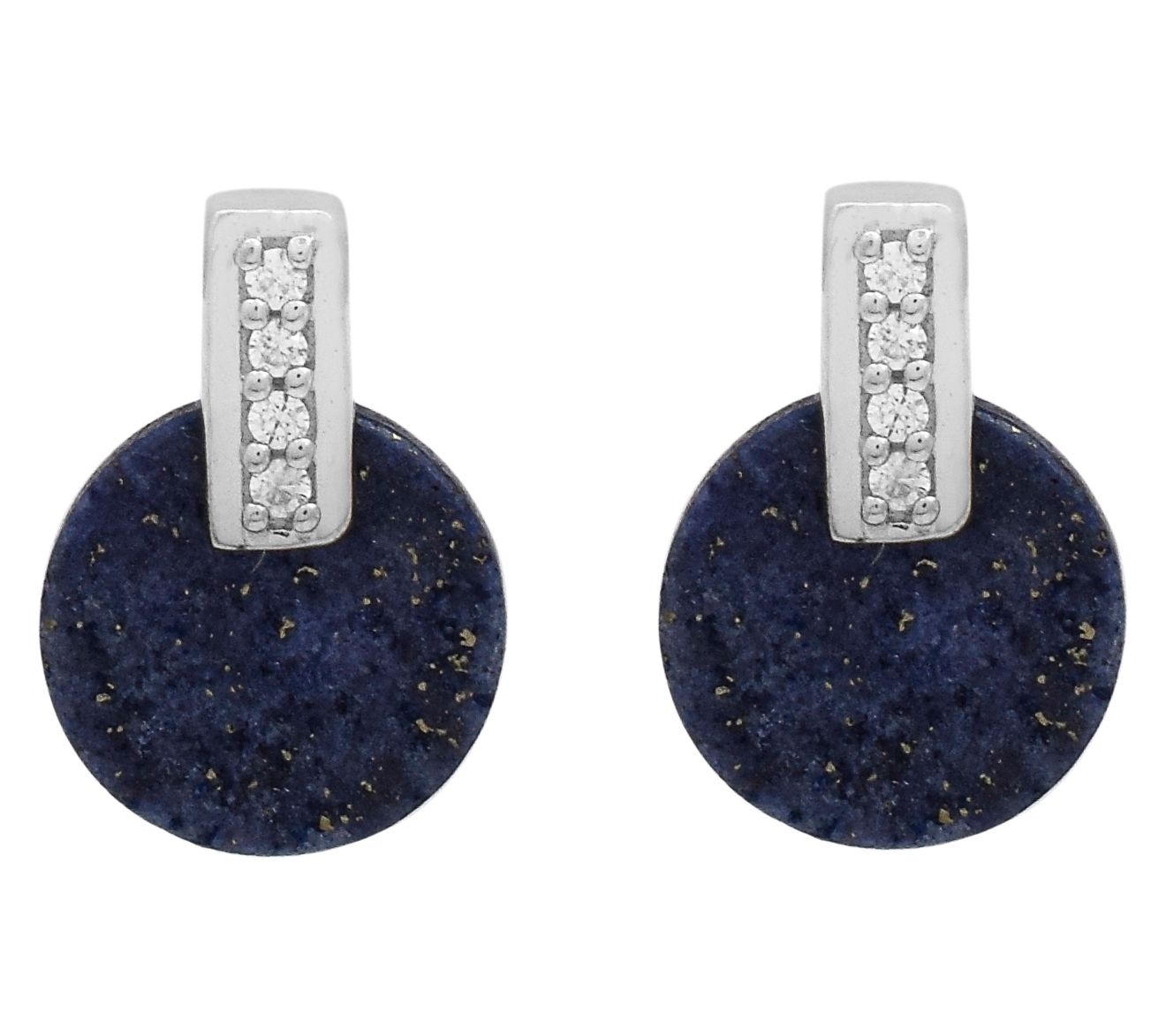 Affinity Gems Lapis Lazuli Earrings, Sterling Silver
