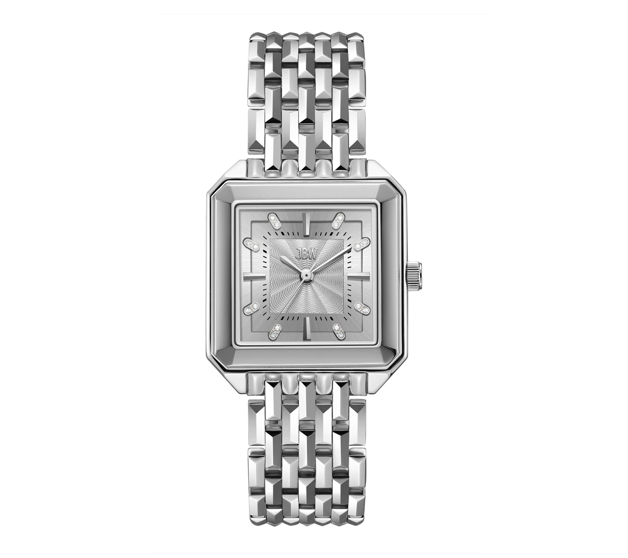 JBW Women's Astra Stainless Steel Square Watch