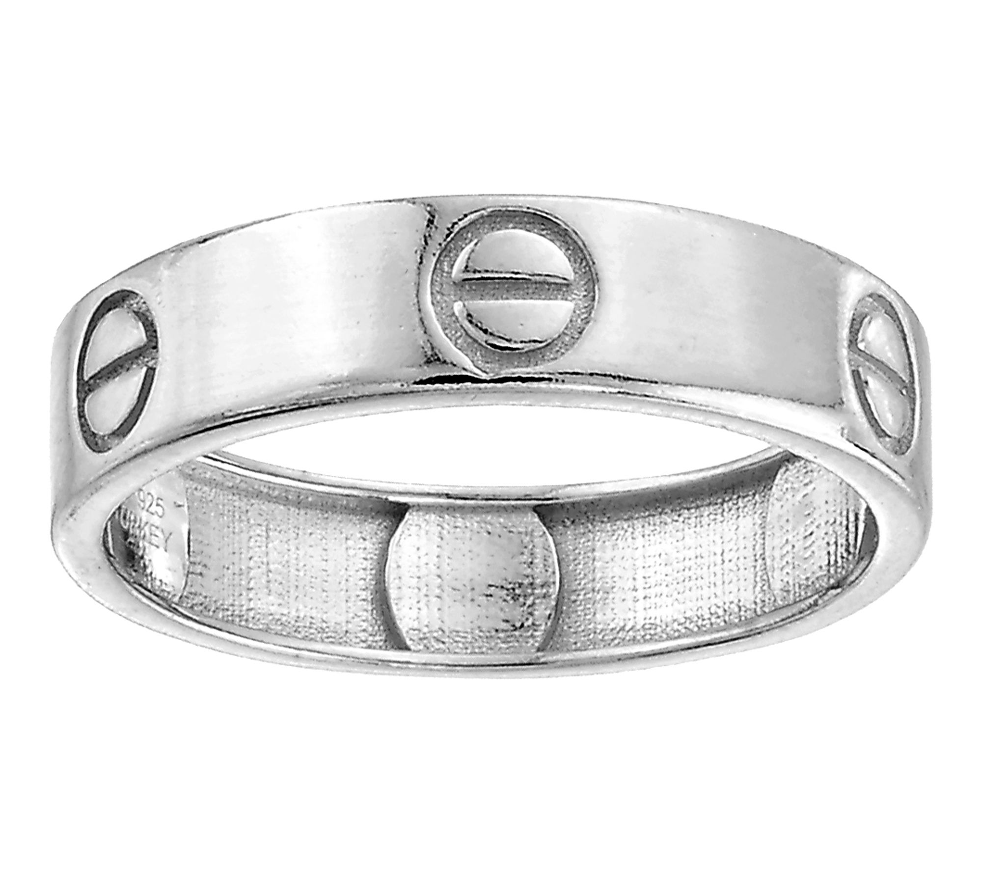 Silver Style Endless Love Ring, Sterling