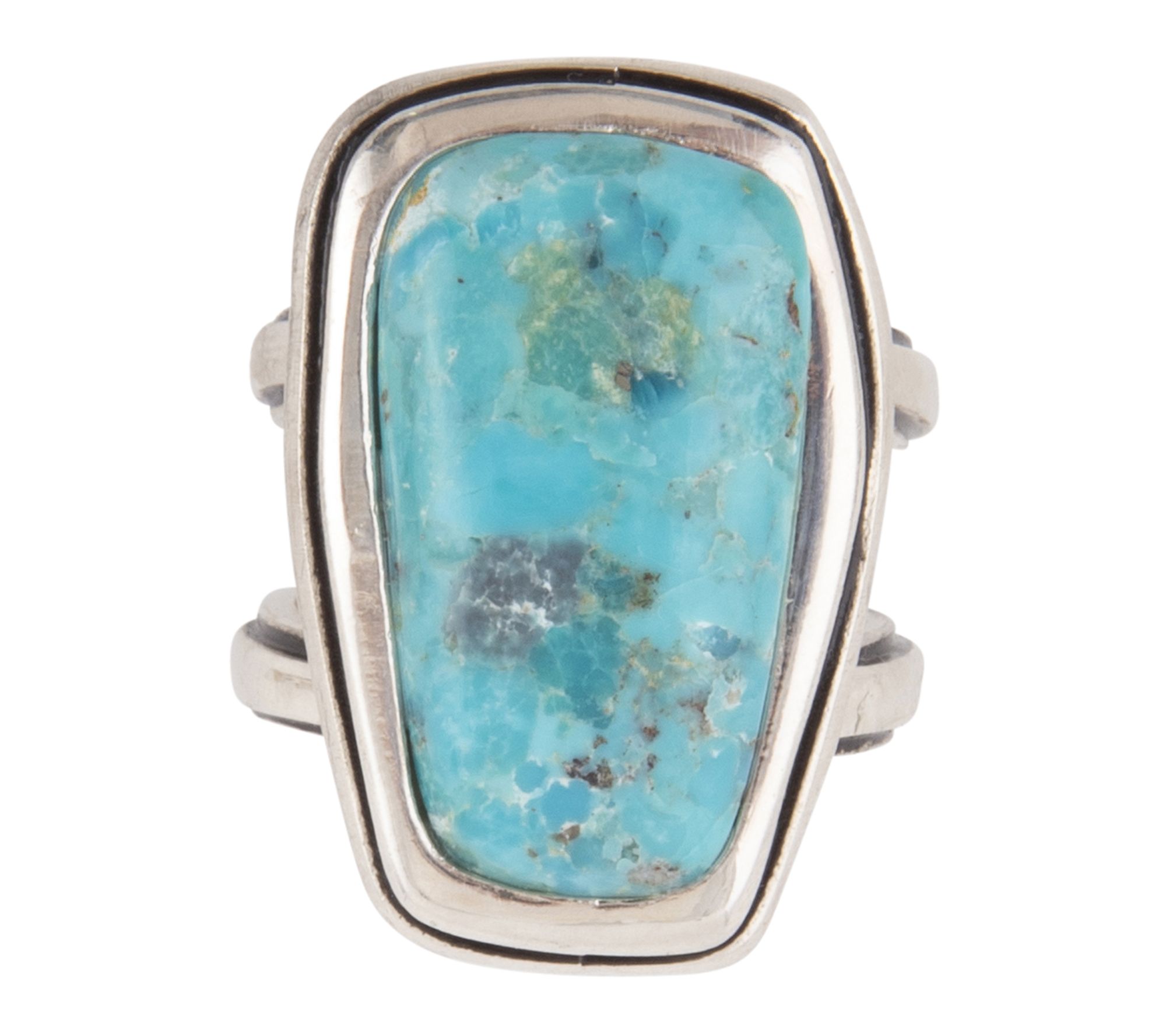 Barse Artisan Crafted Art Turquoise Statement Ring