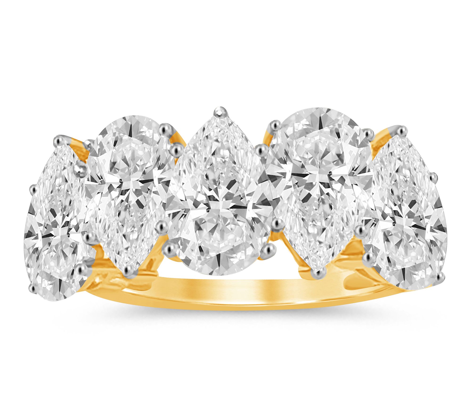 Fire Light 2.00 cttw Lab Grown Diamond Ring, 10K Gold