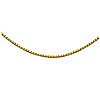 Italian Silver 14K Yellow Gold-Plated 22"  BoxNecklace, 4.3g, 1 of 3