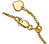 Italian Silver 14K Yellow Gold-Plated 22"  BoxNecklace, 4.3g, 2 of 3