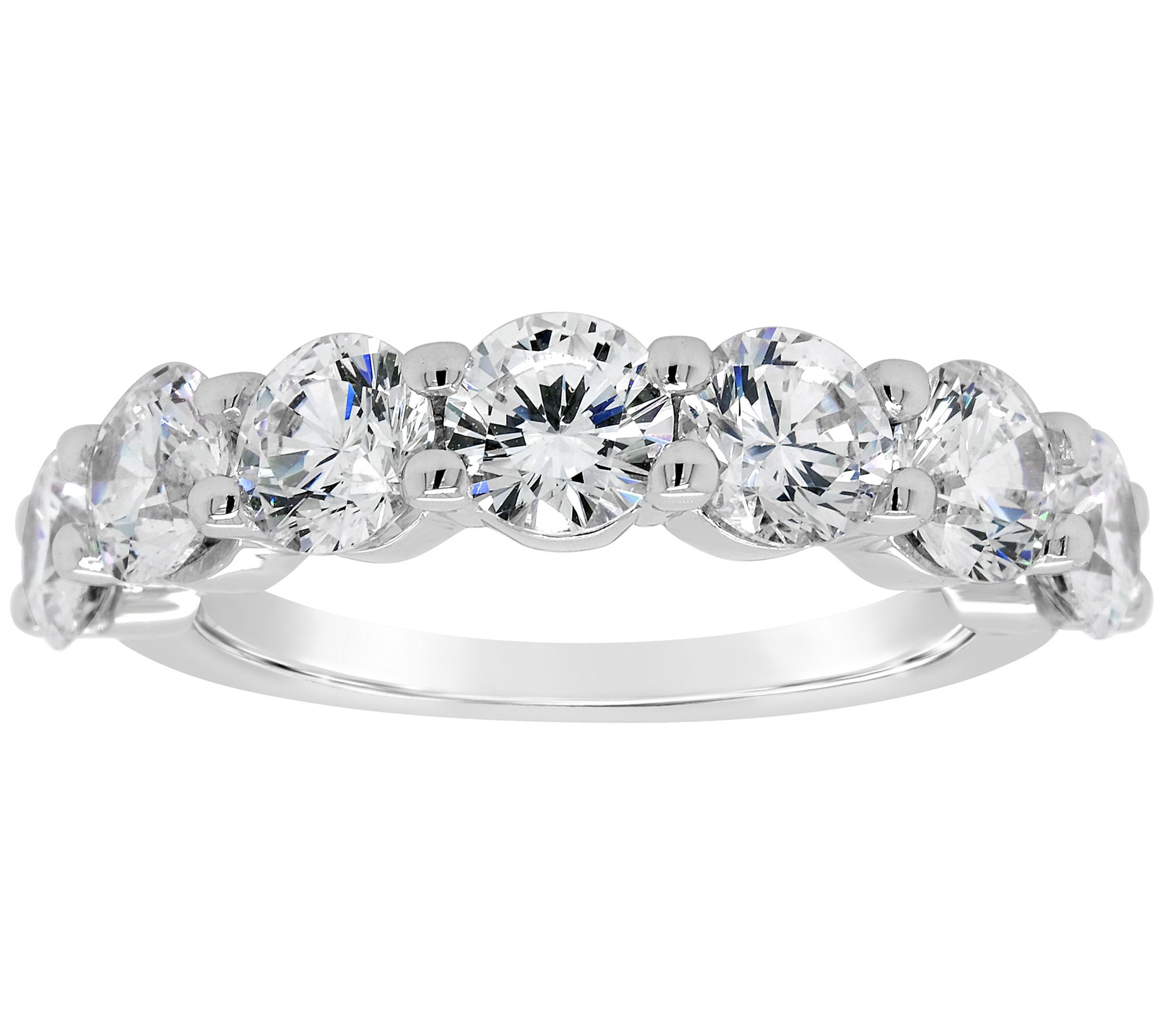 Affinity Diamonds 7-Stone Band Ring, 2.75 cttw,14K Gold