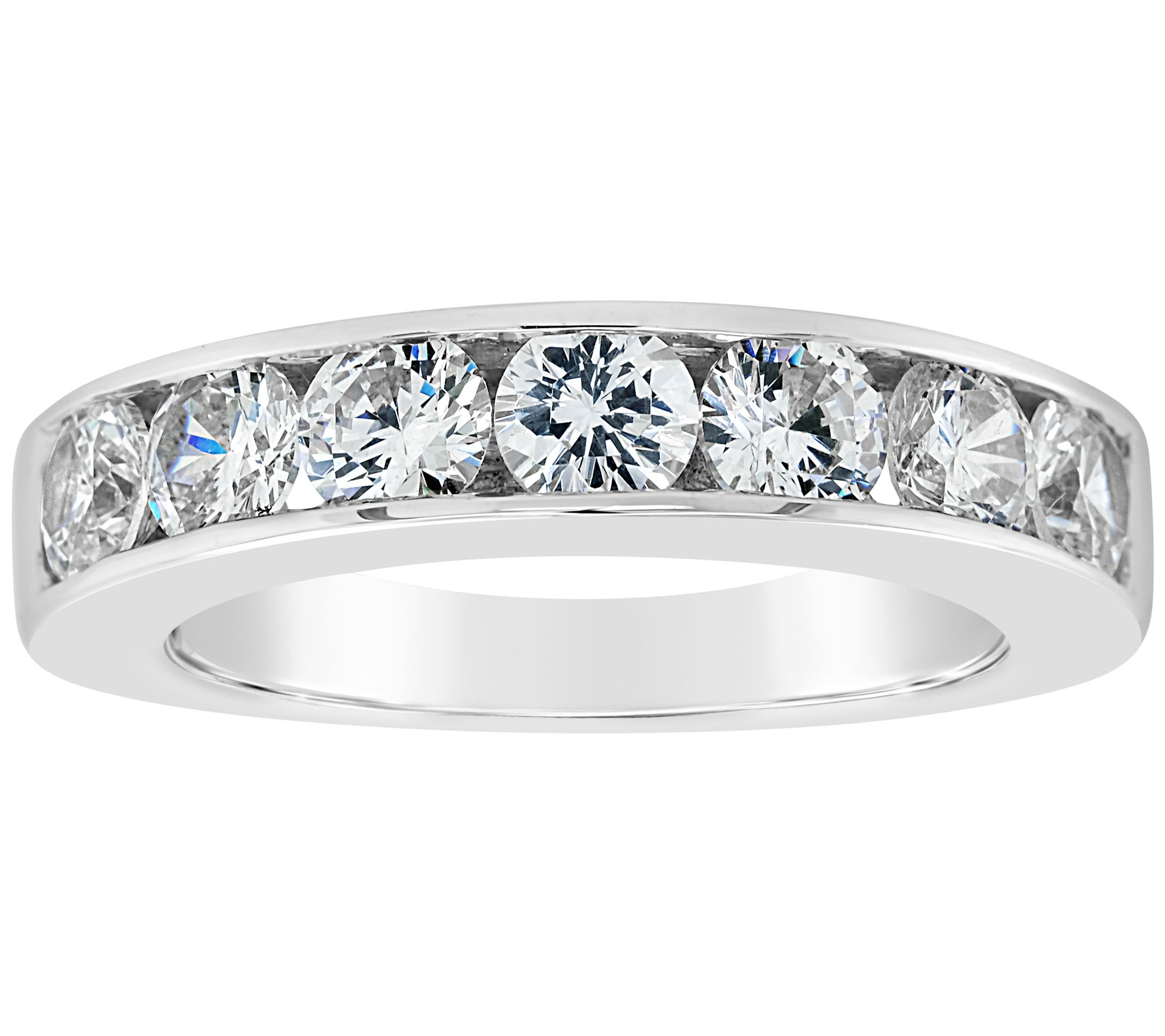 Affinity 14K Gold Channel Set 1.70 cttw D iamond Ring