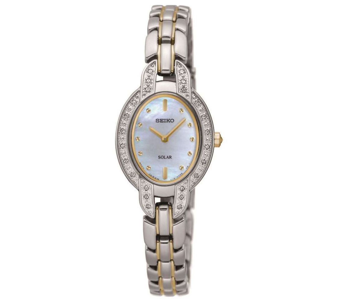 Seiko oval clearance ladies watch