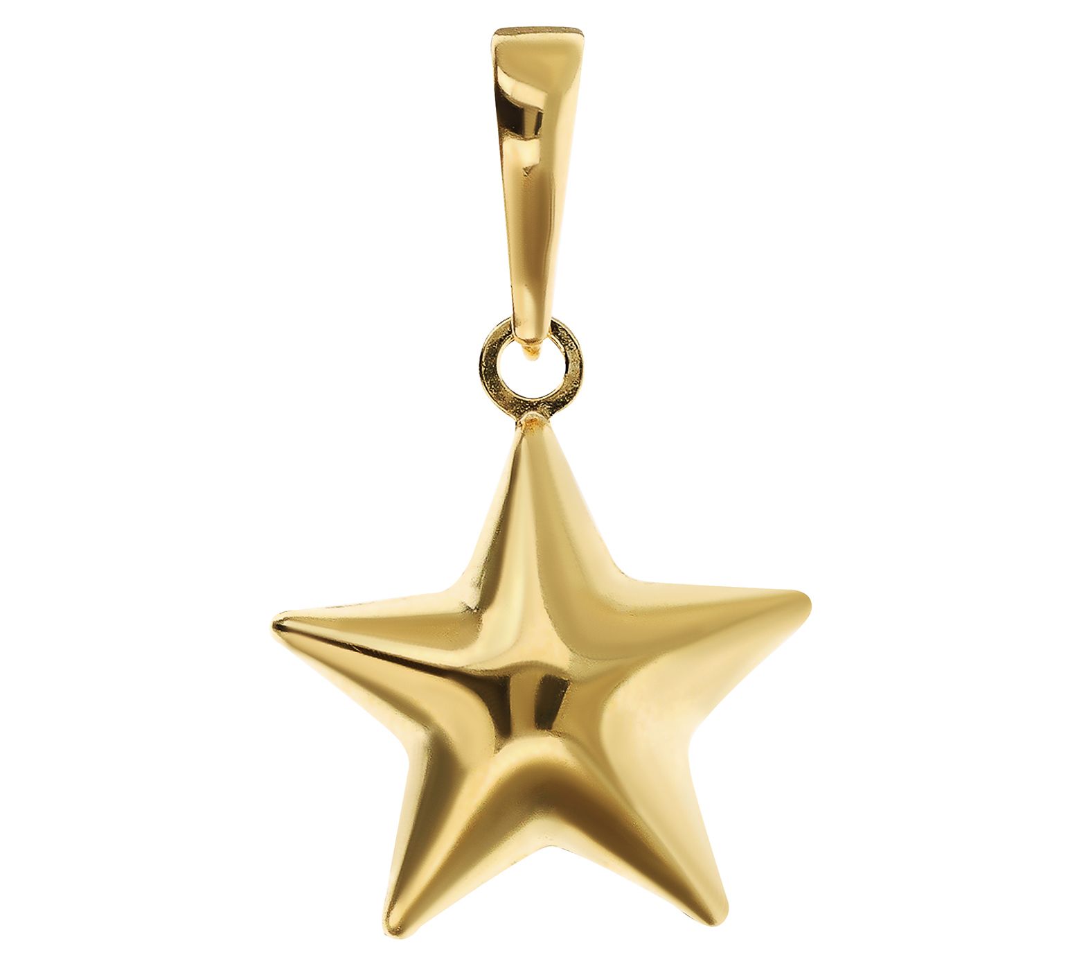 Ultrafine Silver Star Pendant