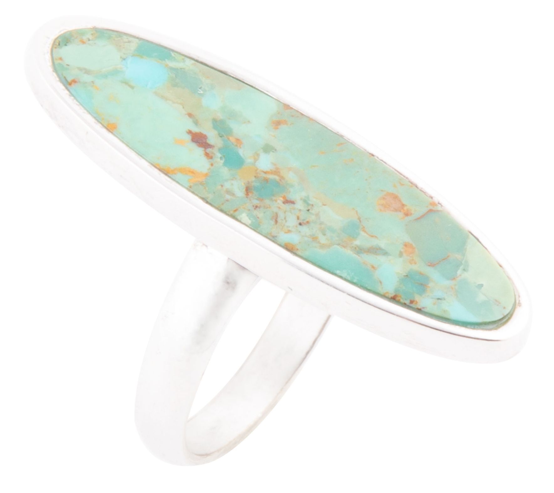 Barse Artisan Crafted Sterling Pueblo CompositeTurquoise Ring