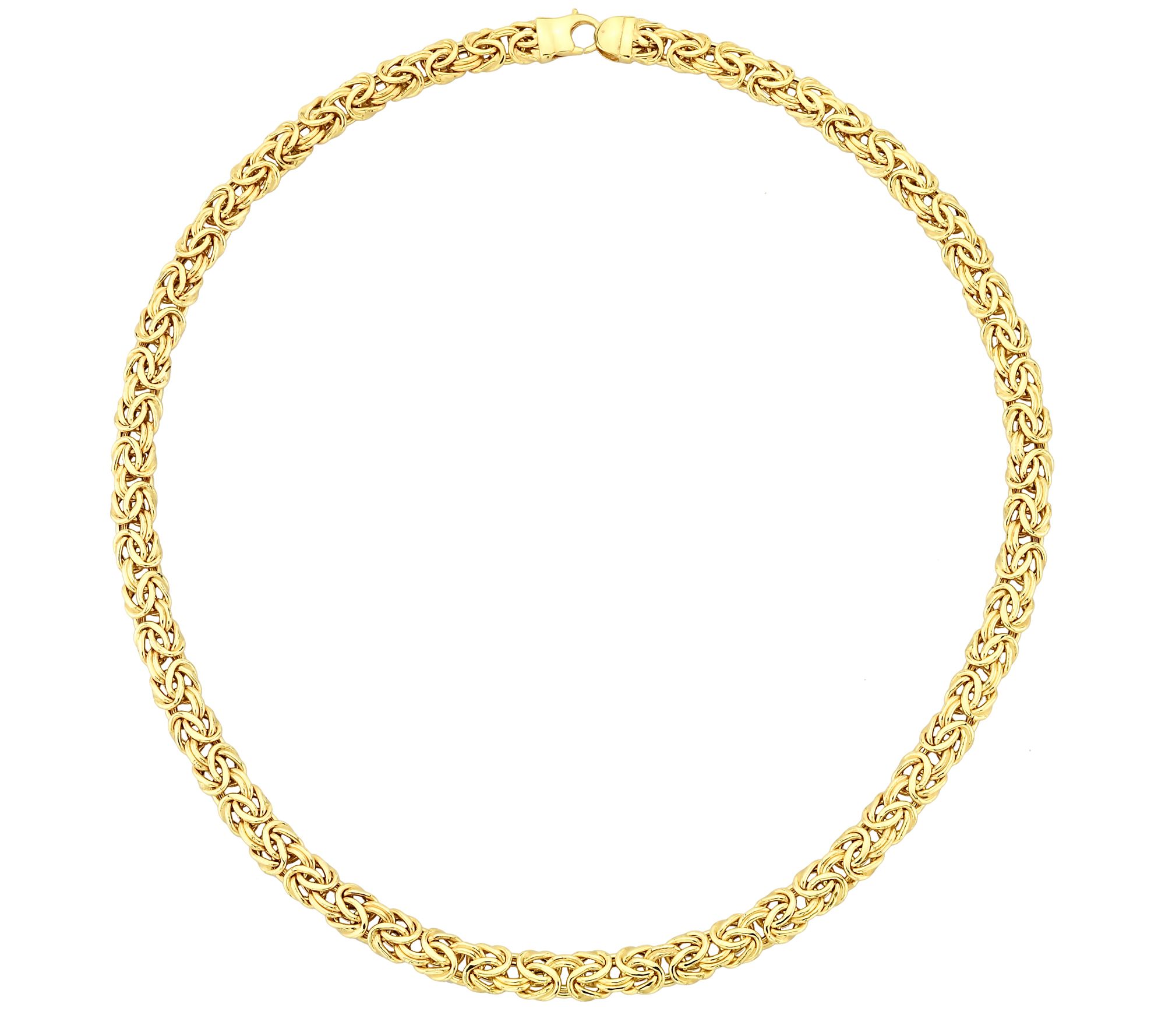 Adorna 14K Gold Bold Byzantine Necklace