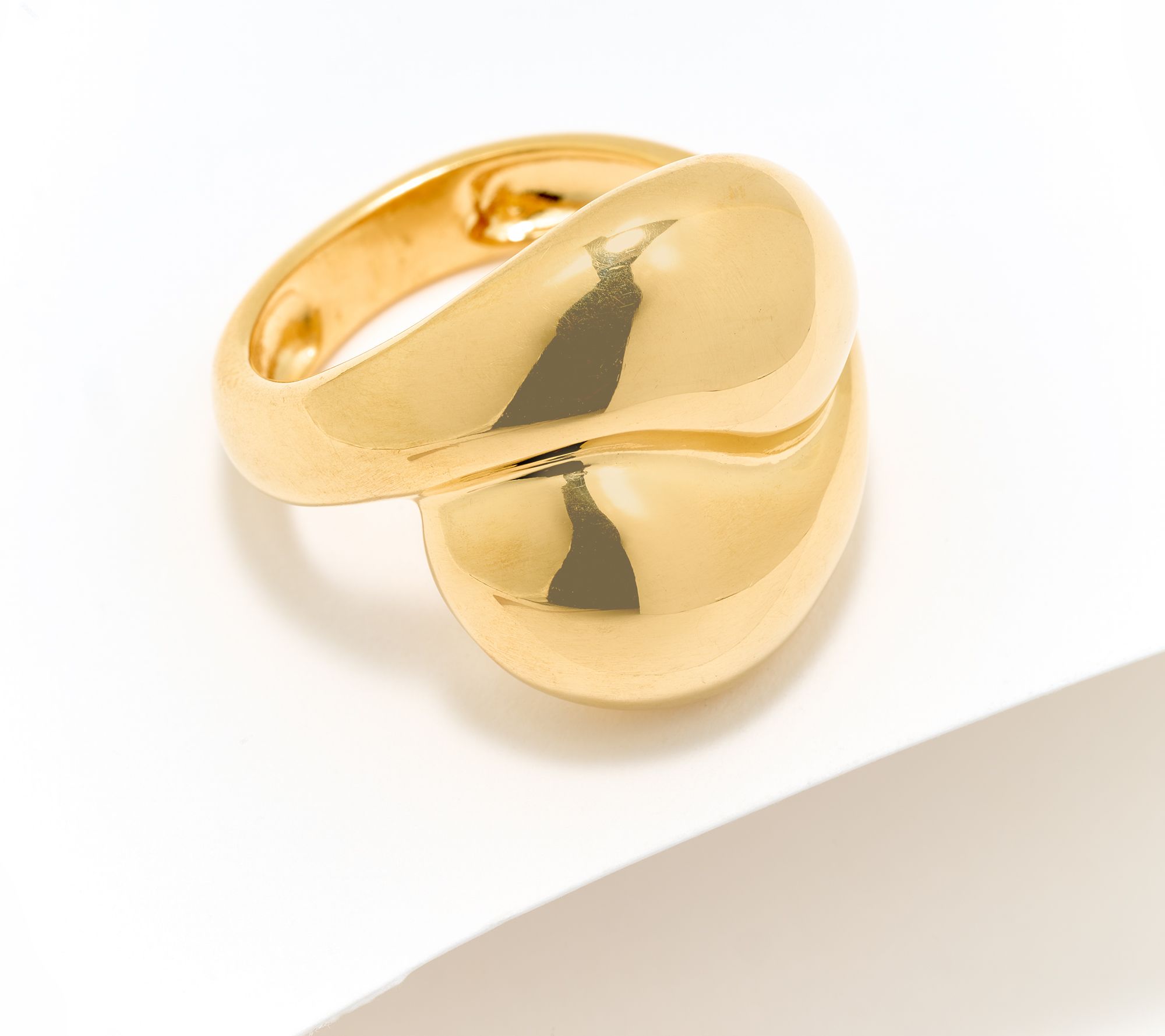 "As Is" UltraFine 950 Silver Bold Interlocking Ring