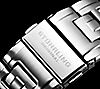 Stuhrling Men's Luciano Skeleton Stainless Watch w/ Link Stra, 2 of 3