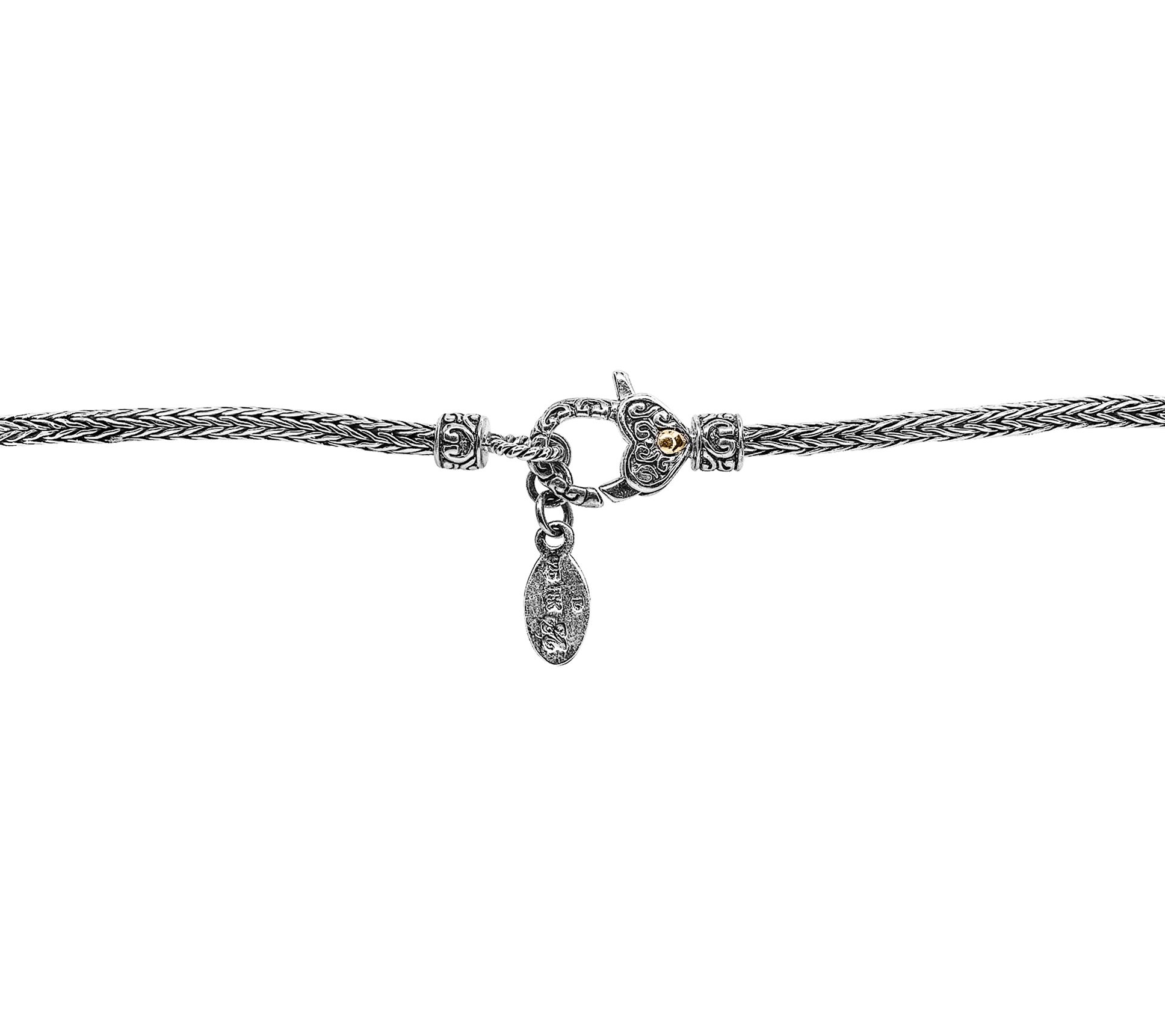 Artisan Crafted Sterling & 18K Tulang Naga Chain - QVC.com